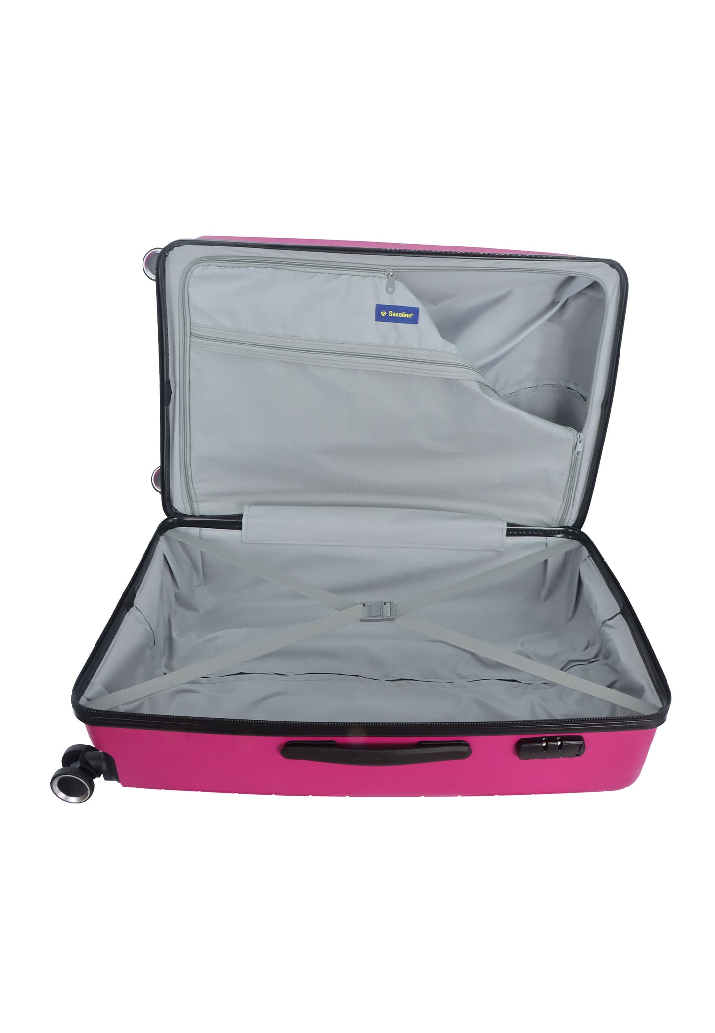 Saxoline Fiesta Hard Luggage / Trolley / Suitcase Fuchsia
