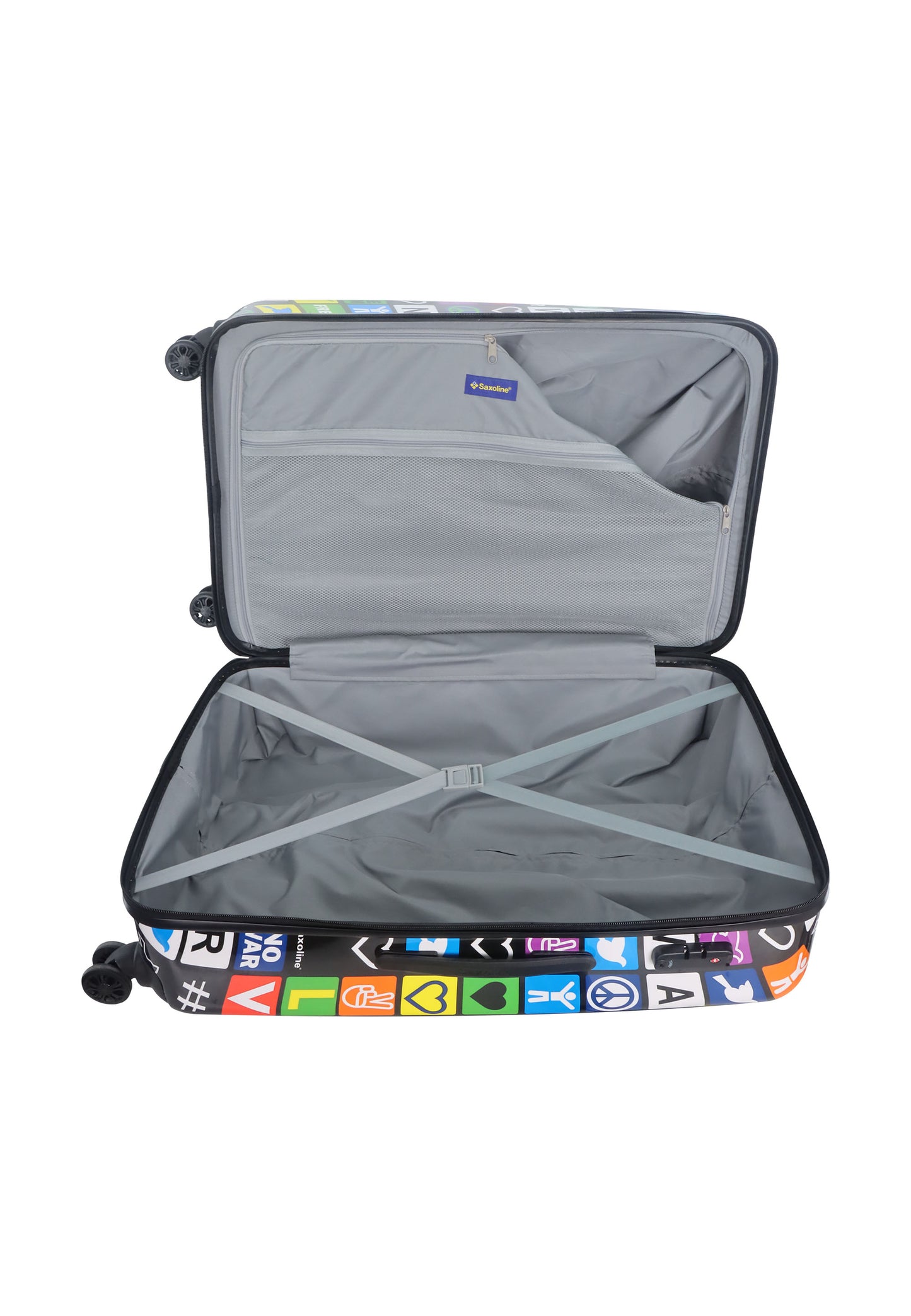 Saxoline No War Hard Luggage / Trolley / Suitcase