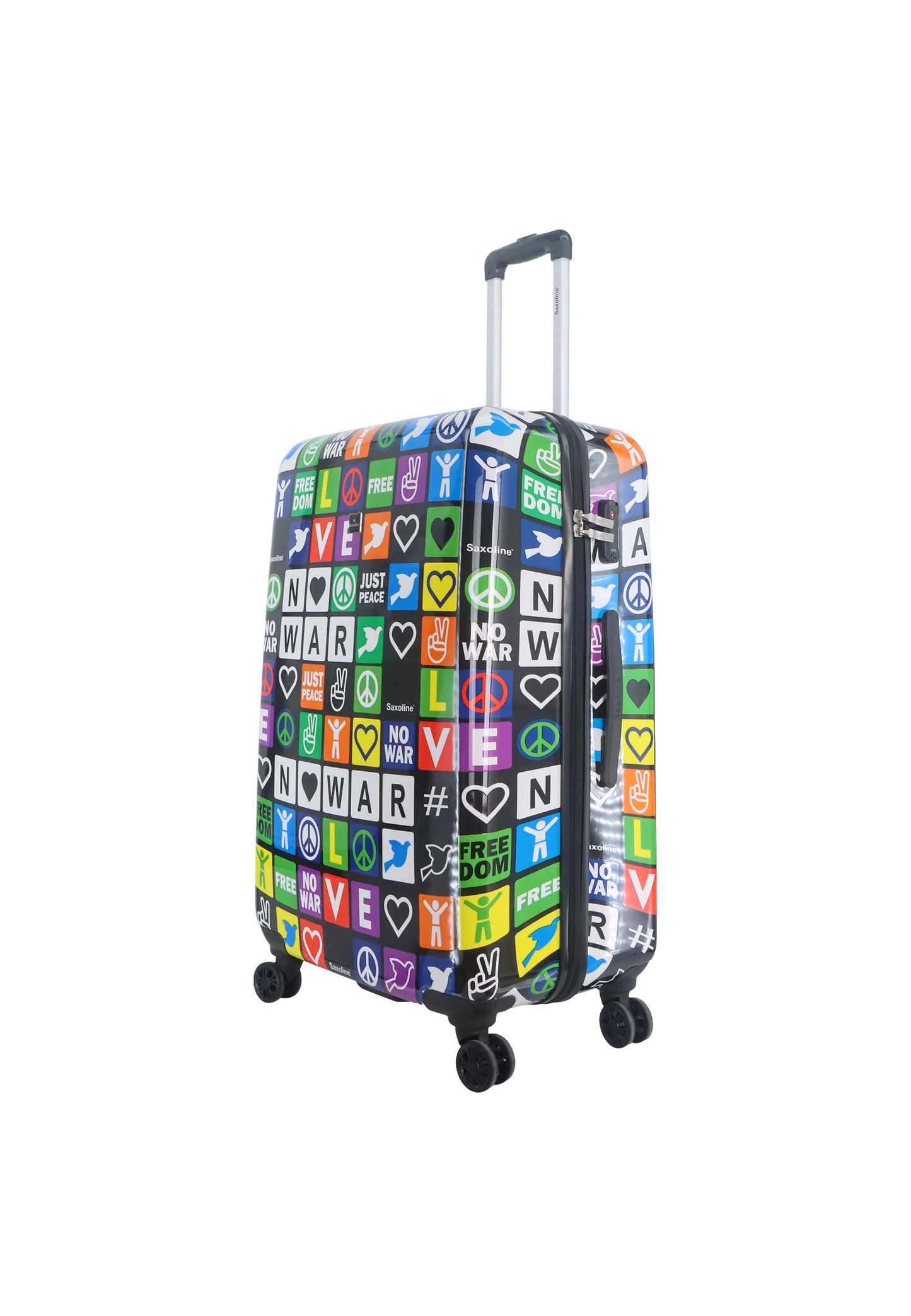 Saxoline No War Hard Luggage / Trolley / Suitcase