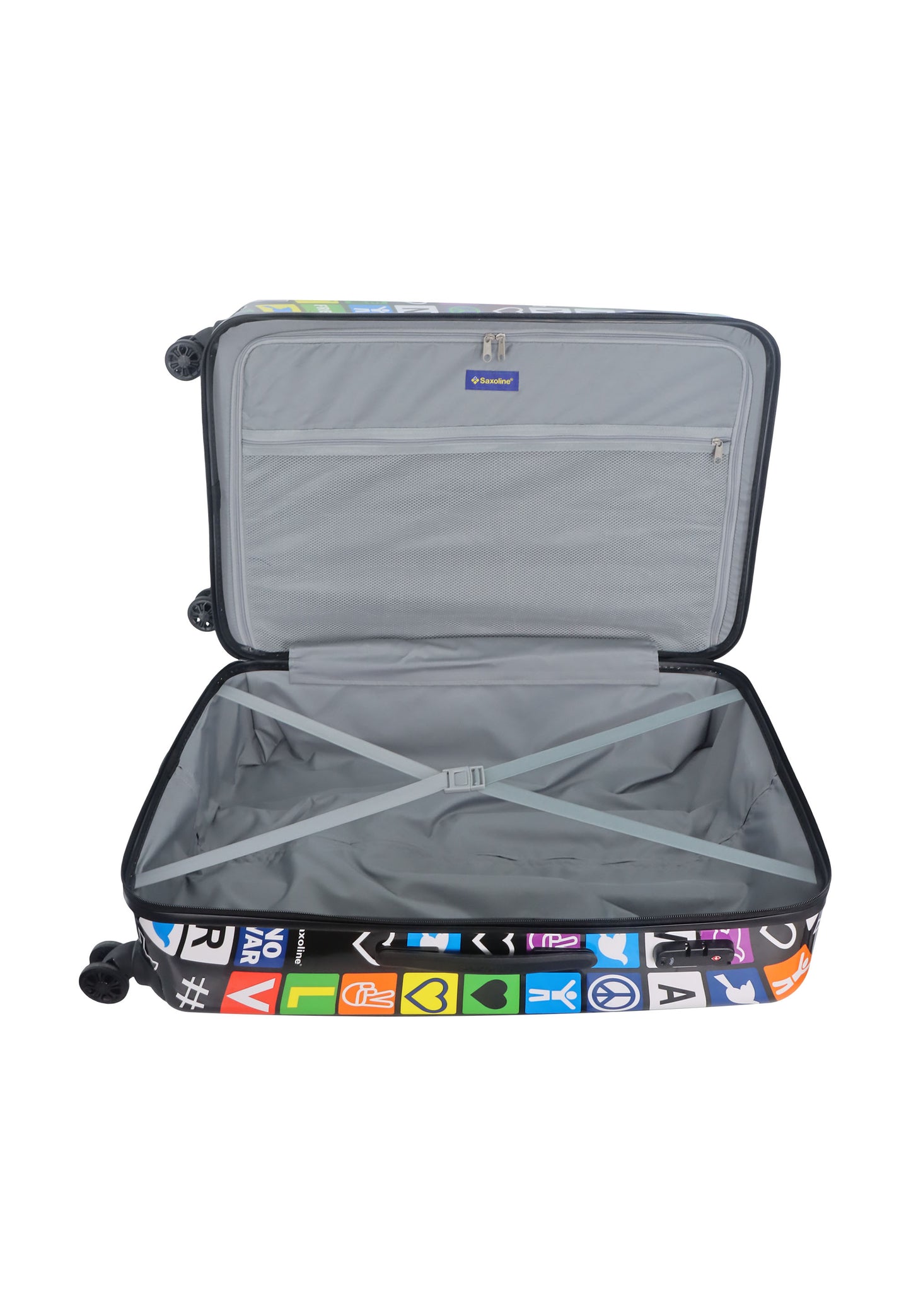 Saxoline No War Hard Luggage / Trolley / Suitcase
