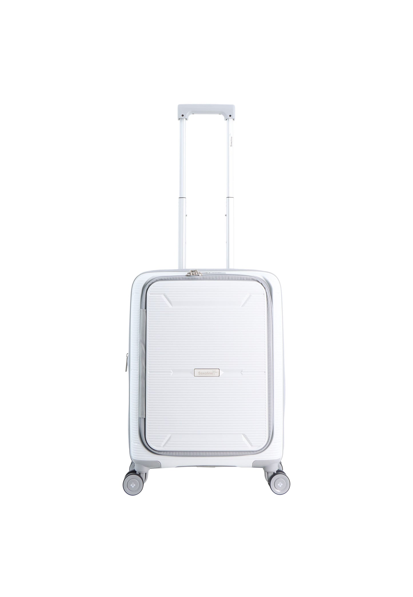 Saxoline Blue Boho Hard Luggage / Trolley / Suitcase White