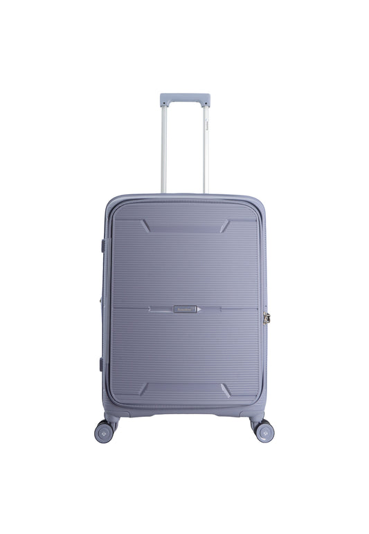 Saxoline Blue Boho Hard Luggage / Trolley / Suitcase Lilac