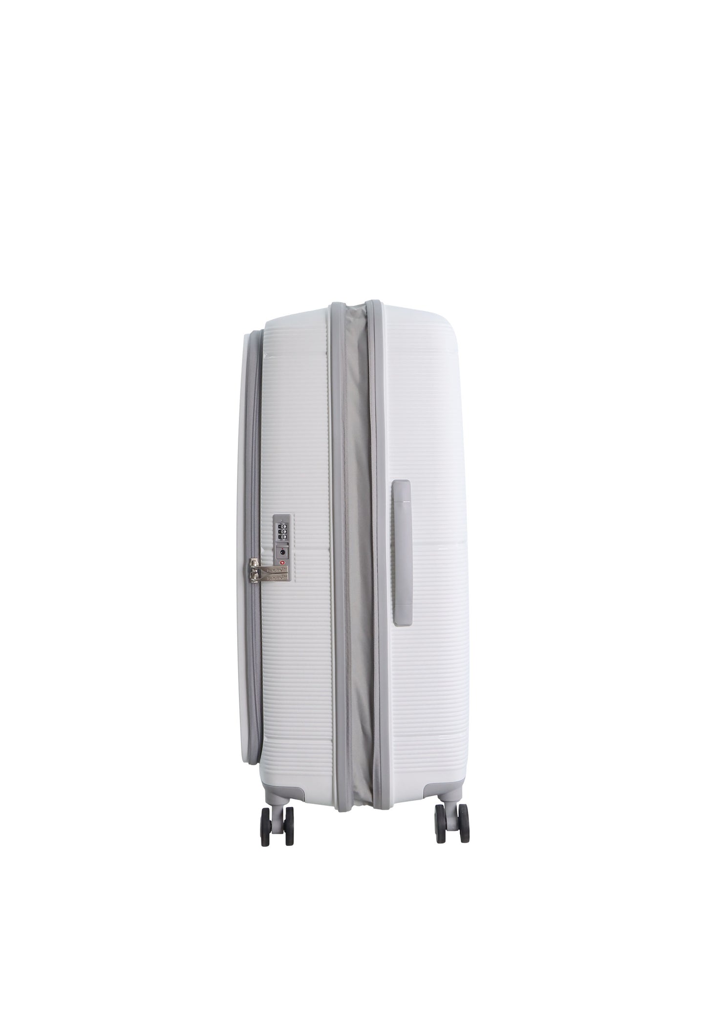 Saxoline Blue Boho Hard Luggage / Trolley / Suitcase White