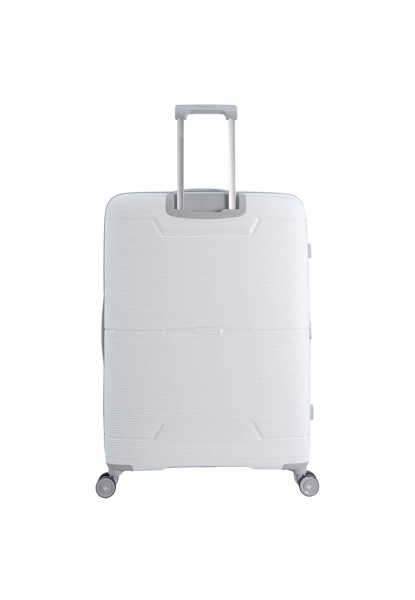Saxoline Blue Boho Hard Luggage / Trolley / Suitcase White