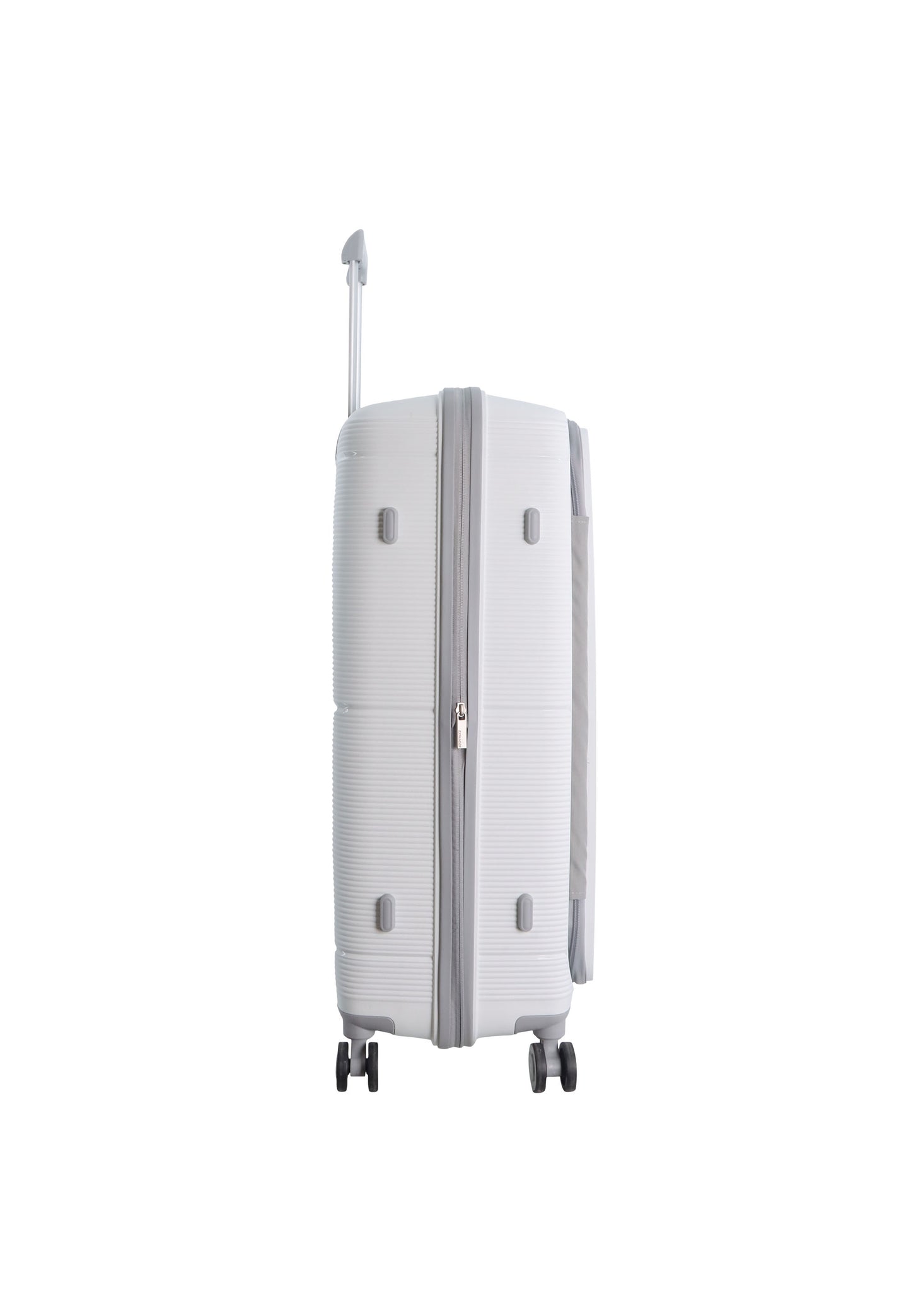 Saxoline Blue Boho Hard Luggage / Trolley / Suitcase White