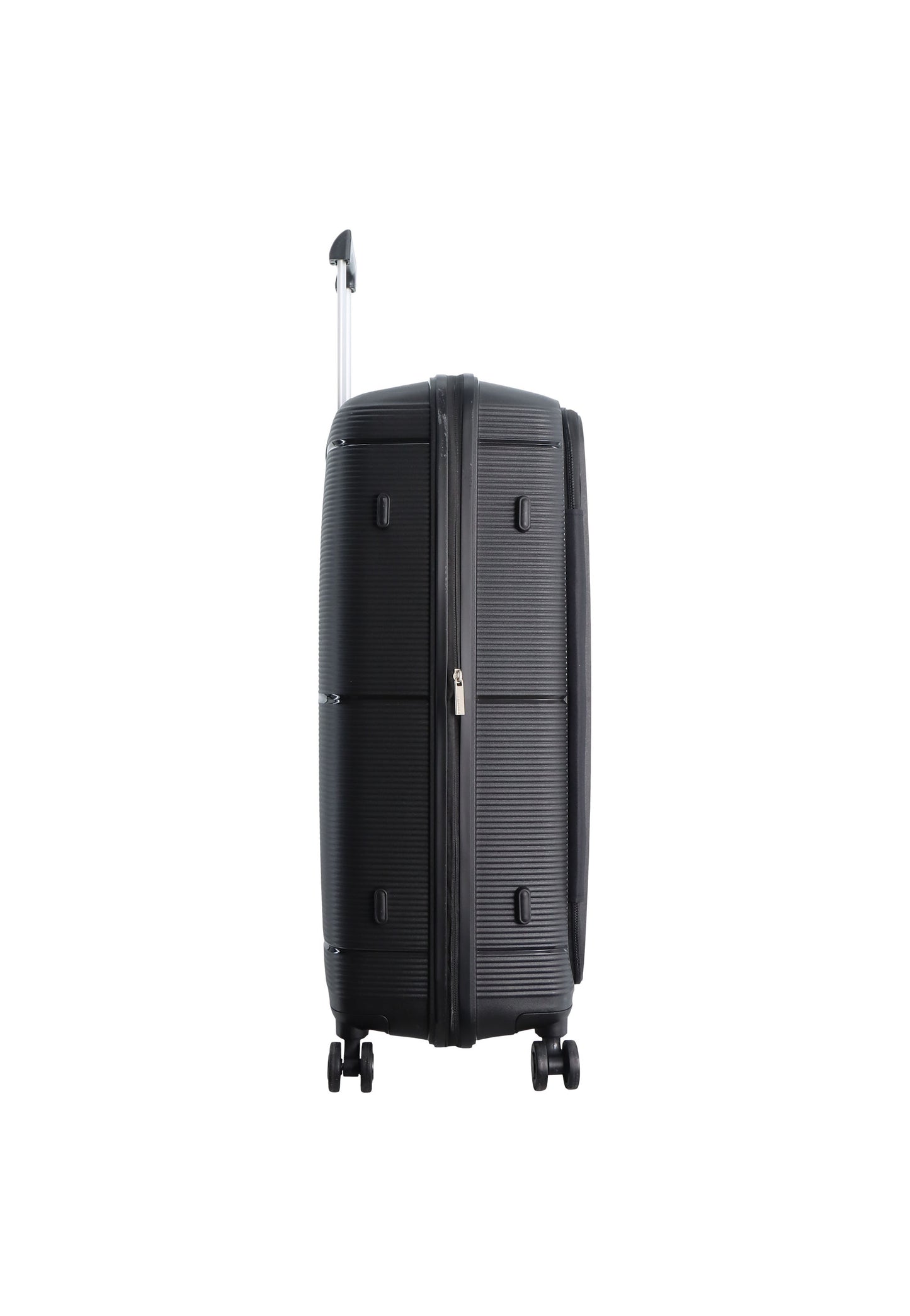 Saxoline Blue Boho Hard Luggage / Trolley / Suitcase Black
