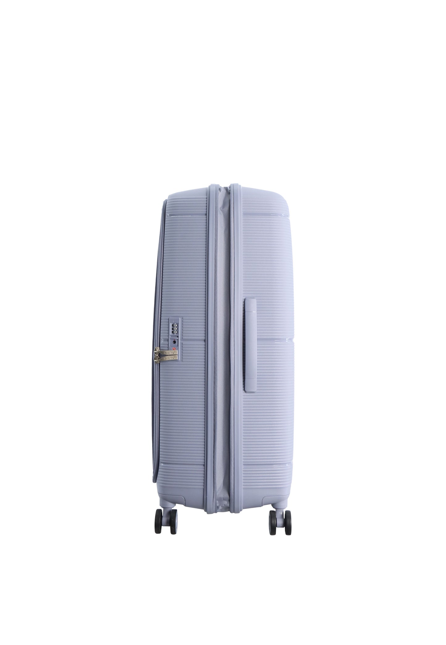 Saxoline Blue Boho Hard Luggage / Trolley / Suitcase Lilac