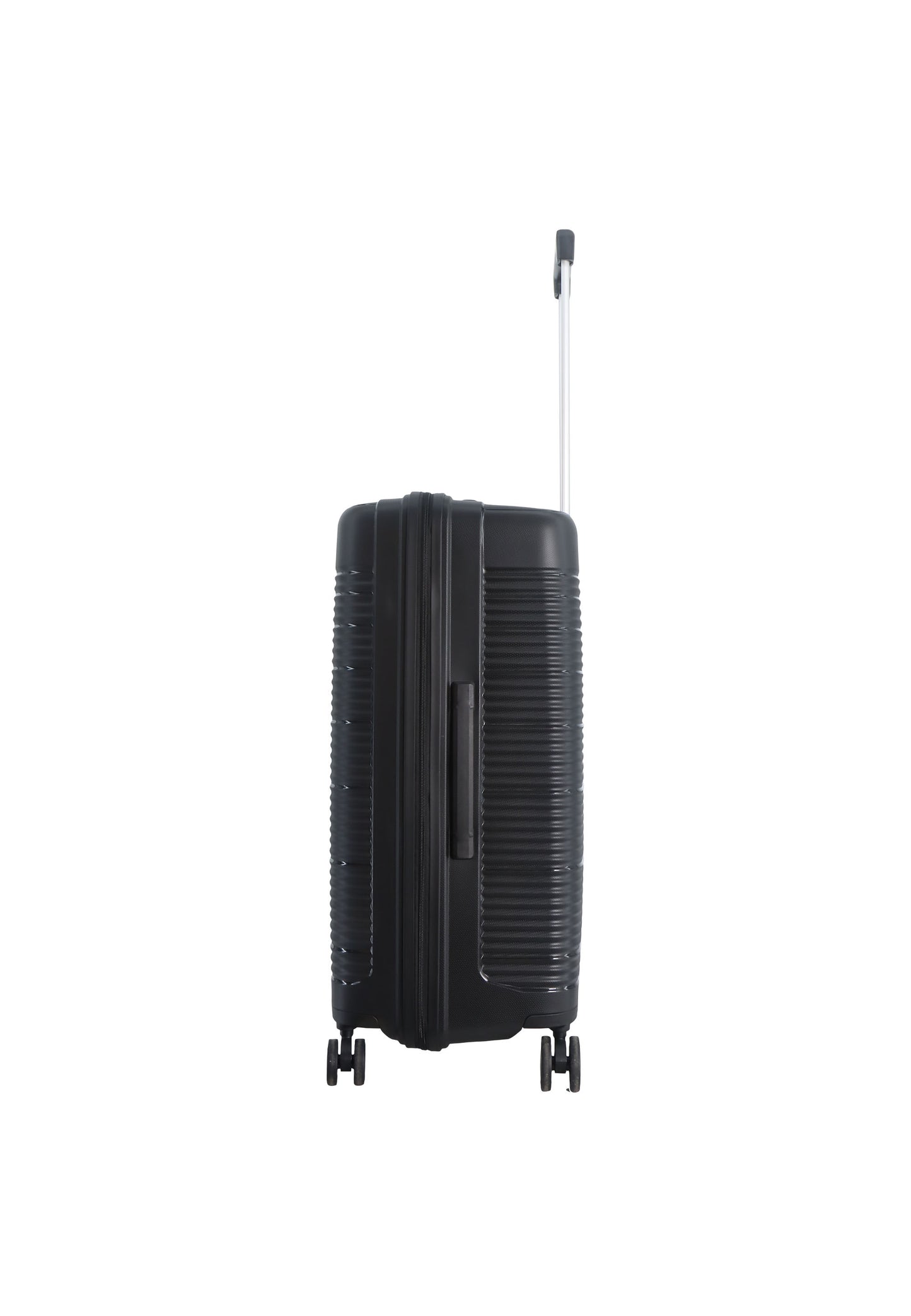 Saxoline Blue Overly Trunk Hard Luggage / Trolley / Suitcase Black