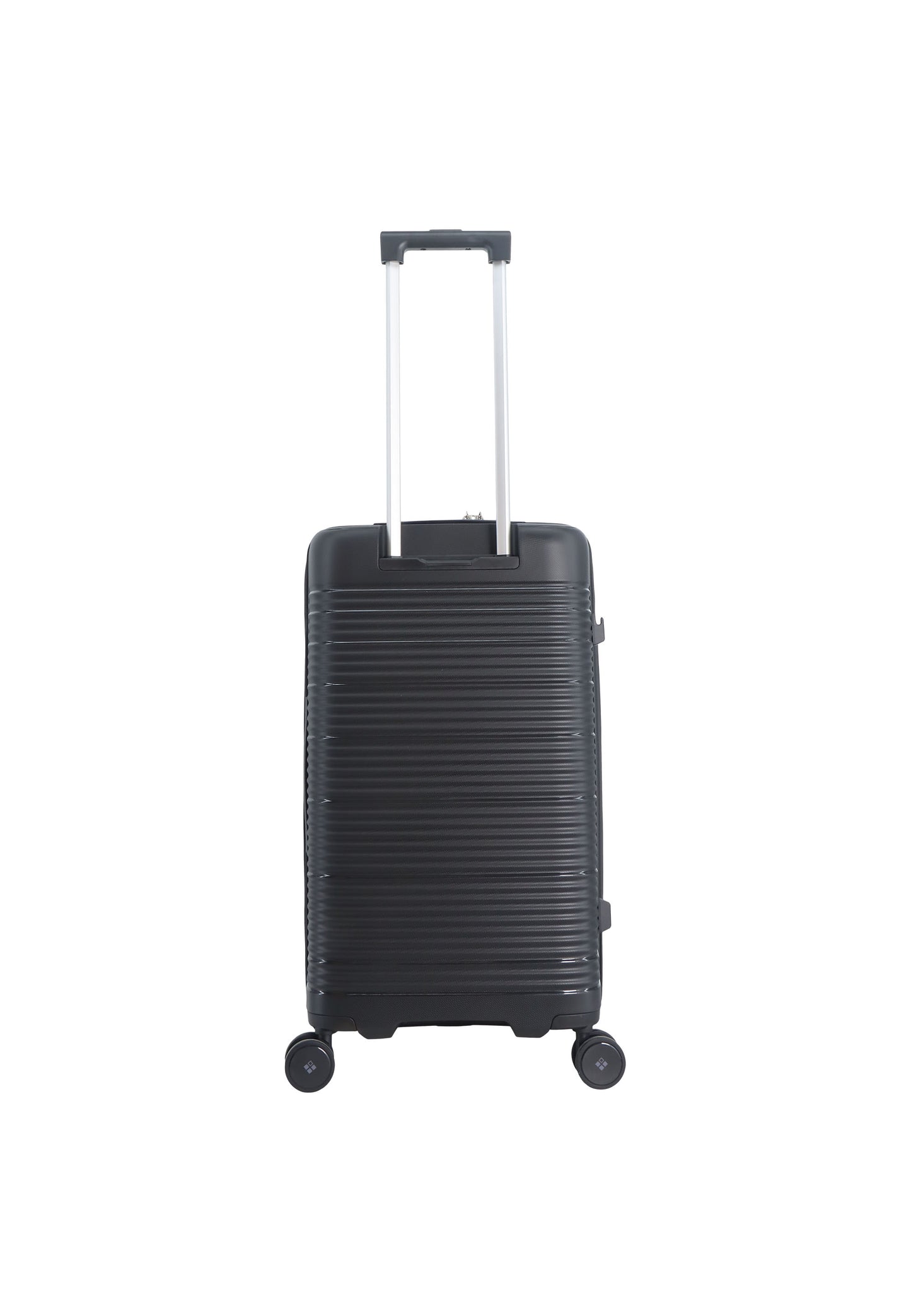 Saxoline Blue Overly Trunk Hard Luggage / Trolley / Suitcase Black
