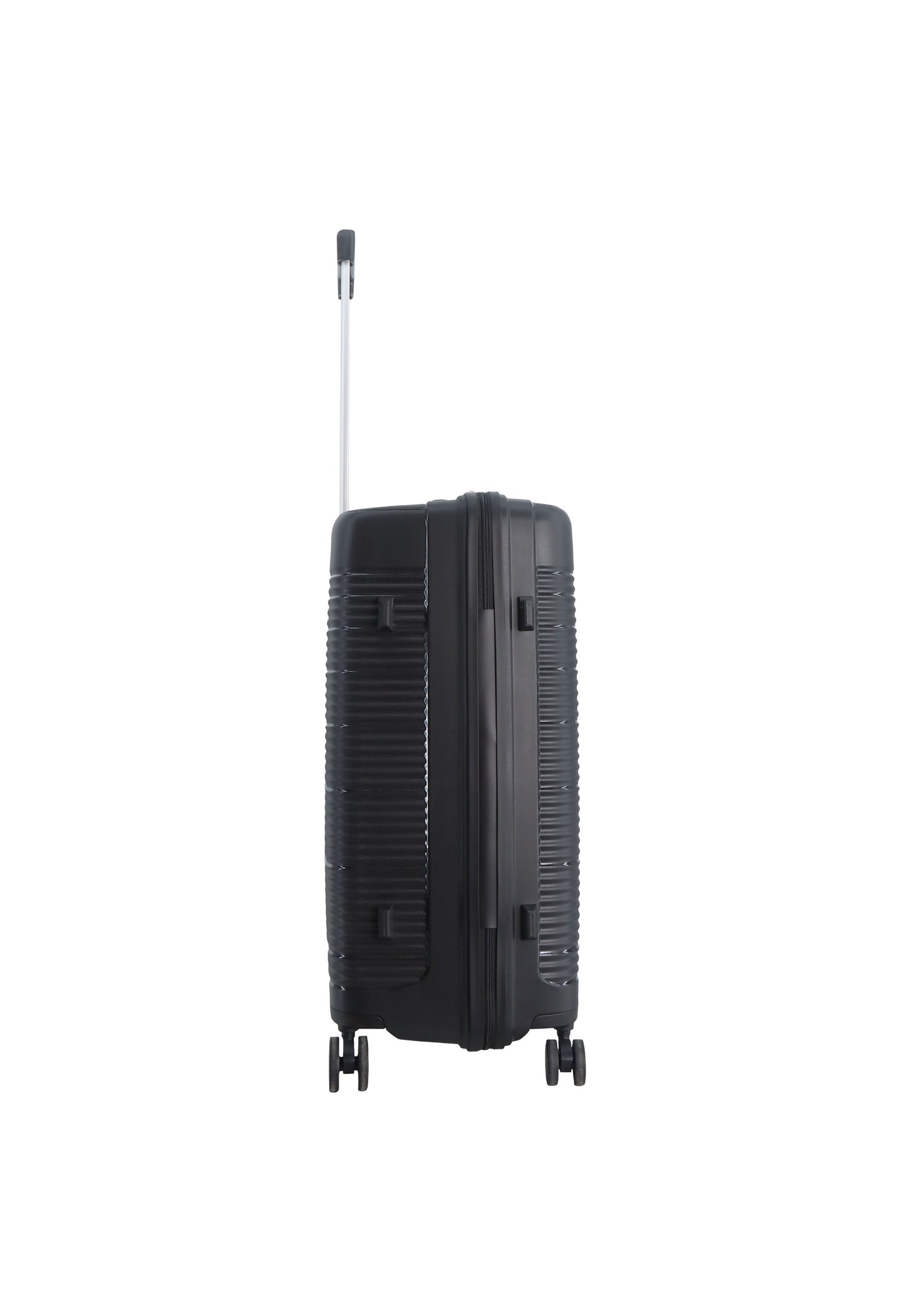 Saxoline Blue Overly Trunk Hard Luggage / Trolley / Suitcase Black