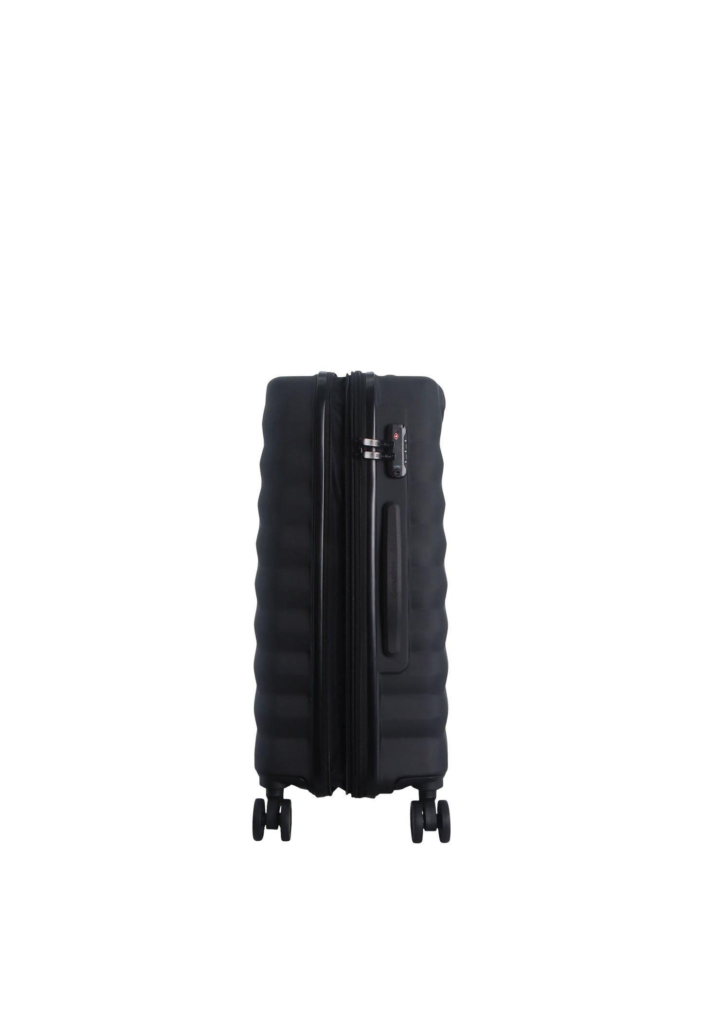 Saxoline Flow Hard Luggage / Trolley / Suitcase Black