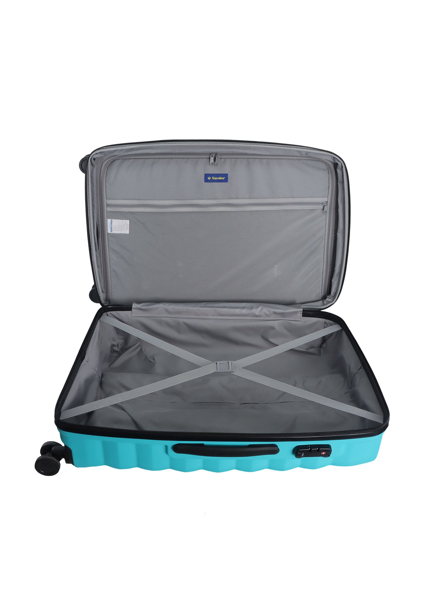 Saxoline Flow Hard Luggage / Trolley / Suitcase Turquoise
