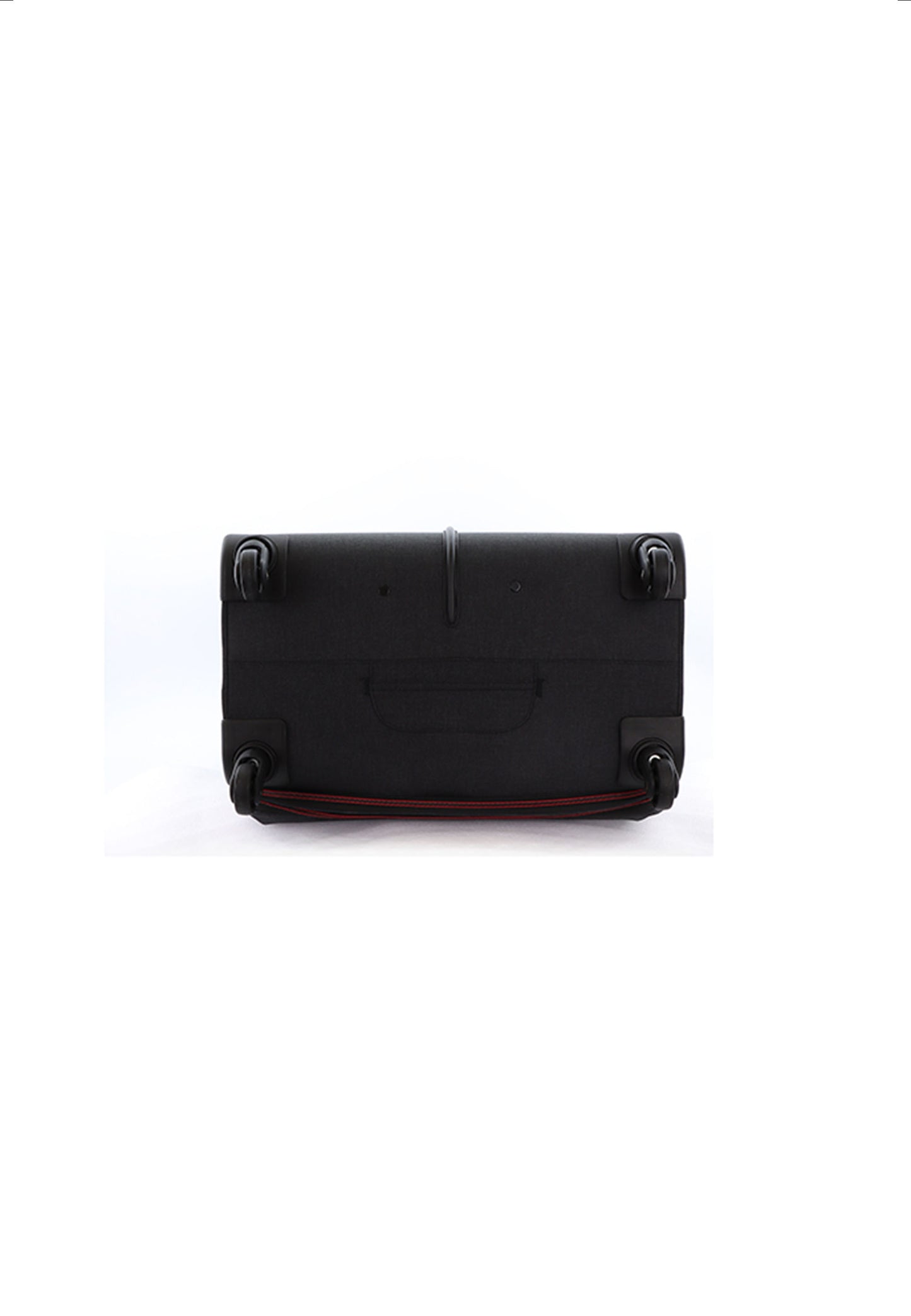 Saxoline Relax Red zipper Soft Luggage / Trolley / Suitcase Anthracite