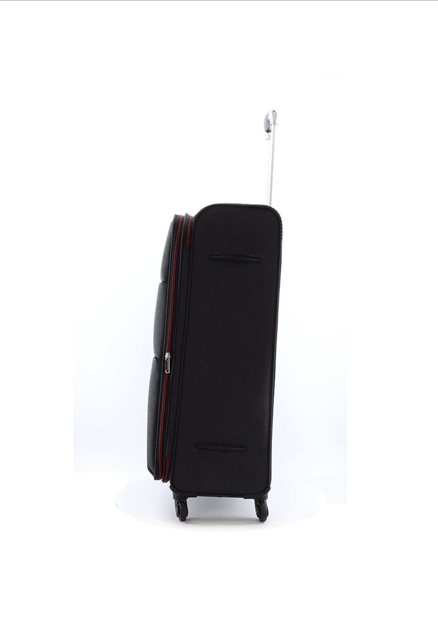 Saxoline Relax Red zipper Soft Luggage / Trolley / Suitcase Anthracite