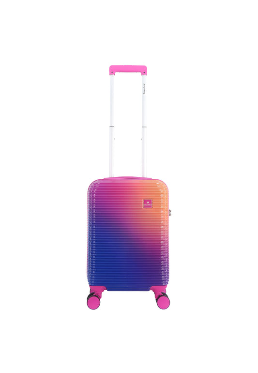 Saxoline Twis Hard Luggage / Trolley / Suitcase Fuchsia