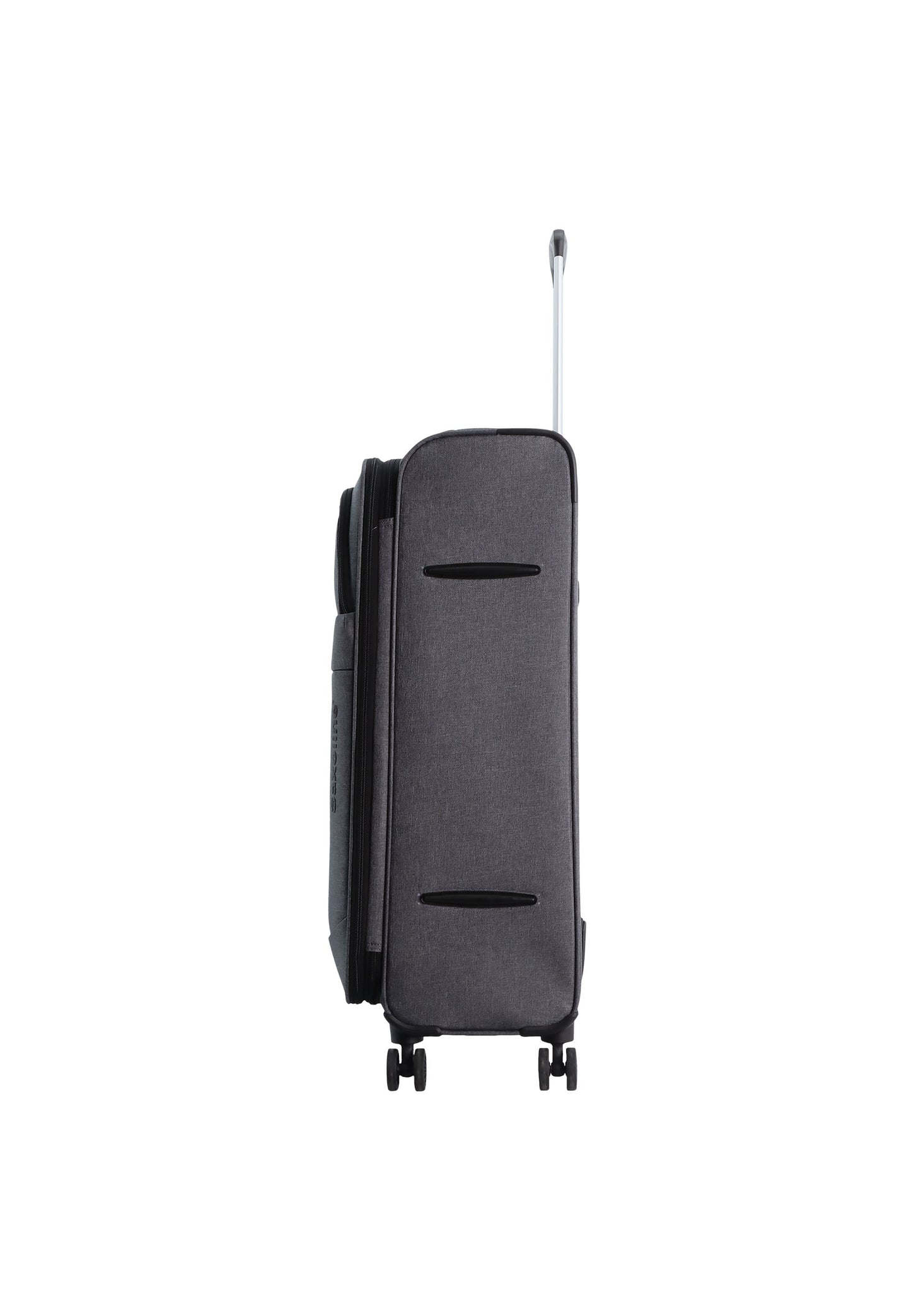 Saxoline 2 Tone Soft Luggage / Trolley / Suitcase Gray