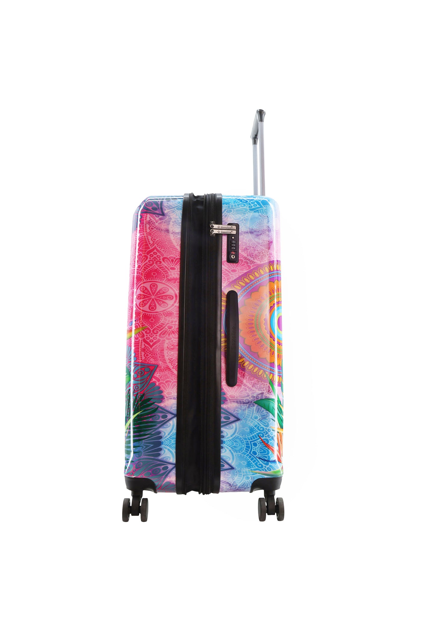 Saxoline Blue Butterfly Nature Hard Suitcase / Luggage / Trolley - 55/67/77 cm (S/M/L)