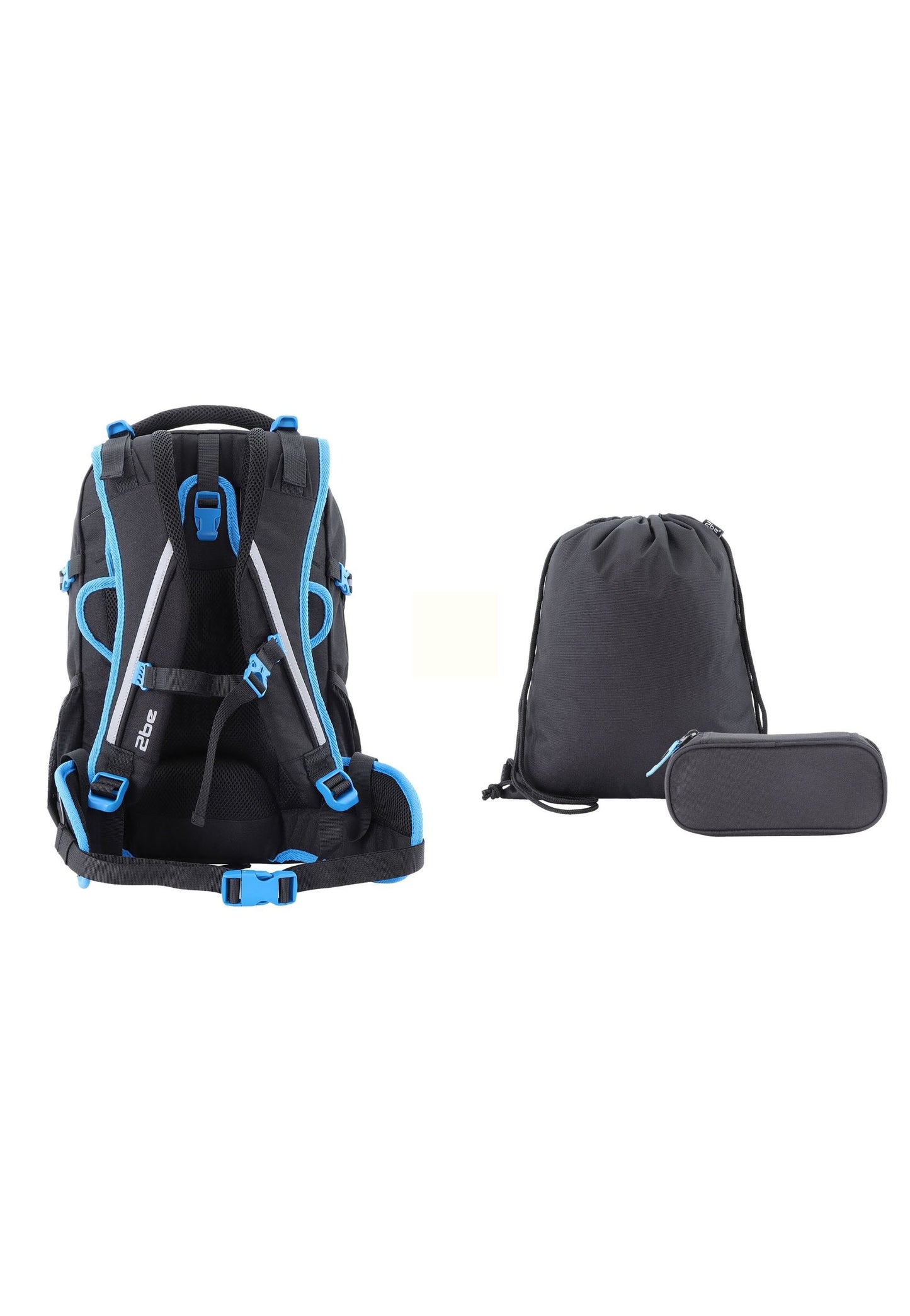 2be Schoolbag / Laptop Backpack / With Gym Bag and Pencil Case
