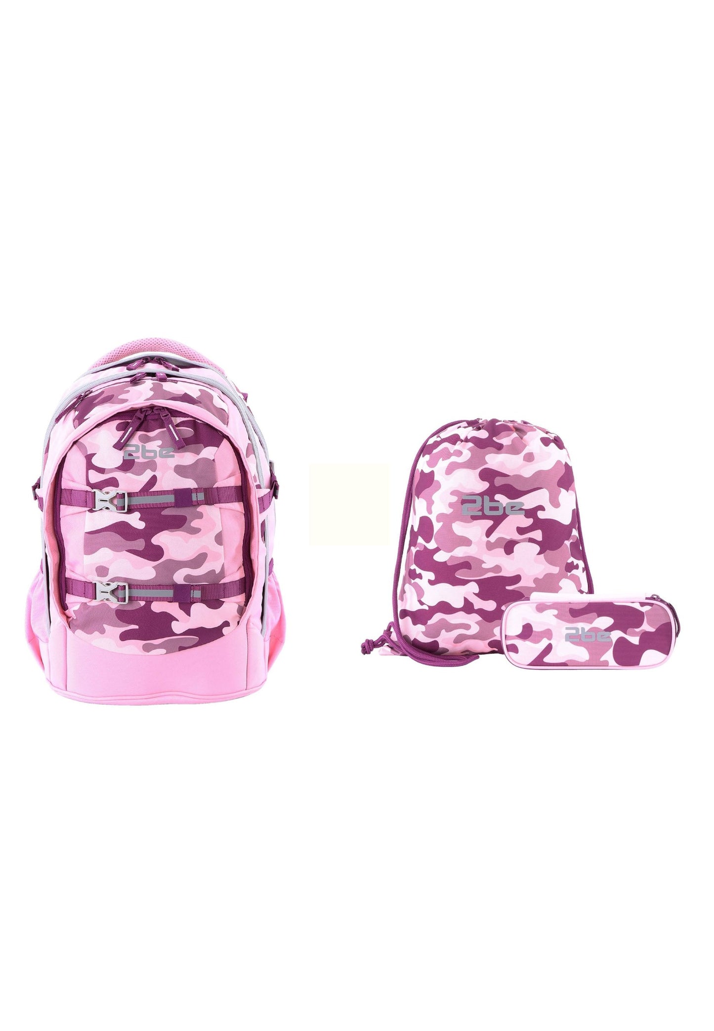 2be Schoolbag / Laptop Backpack / With Gym Bag and Pencil Case
