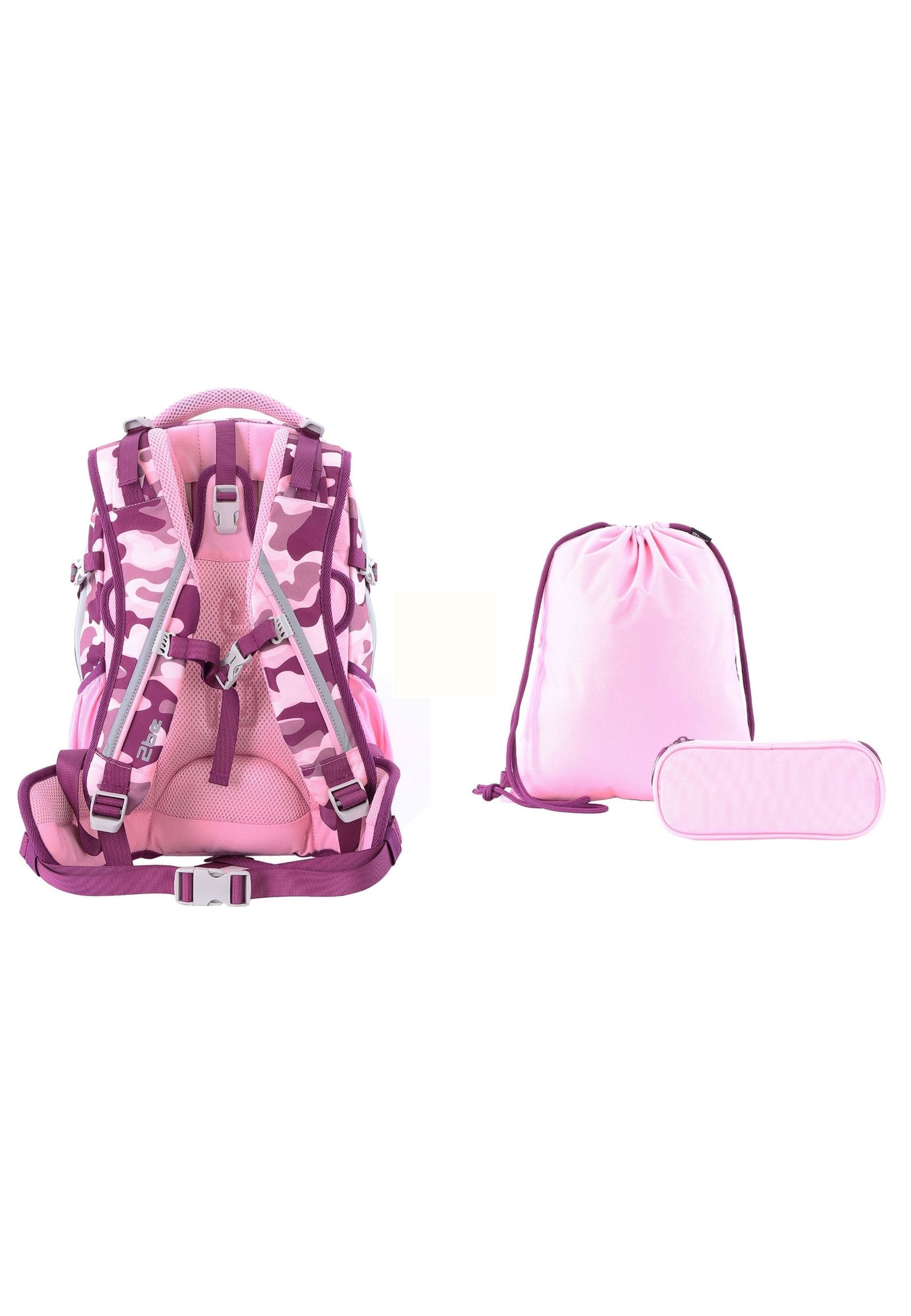 2be Schoolbag / Laptop Backpack / With Gym Bag and Pencil Case