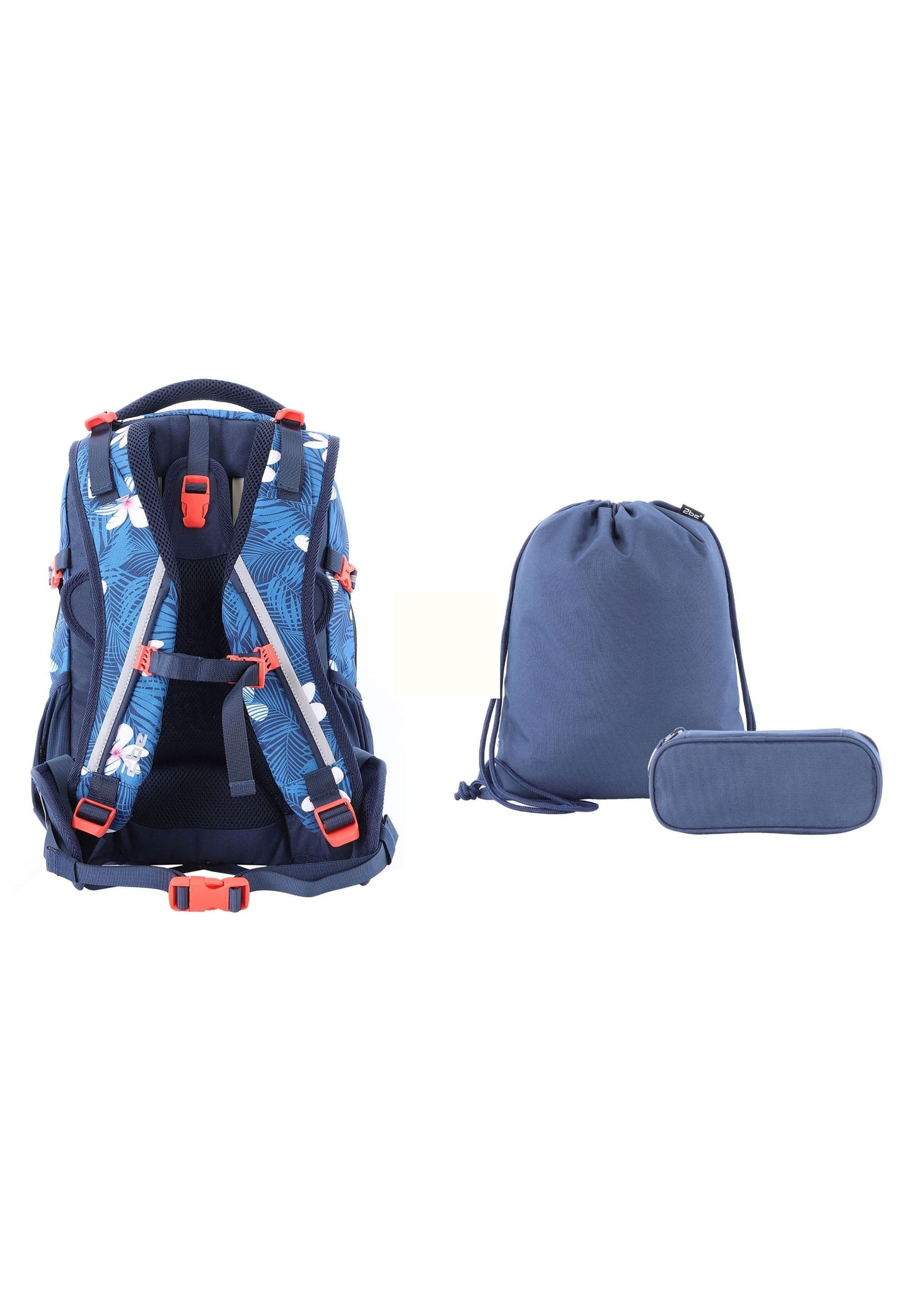 2be Schoolbag / Laptop Backpack / With Gym Bag and Pencil Case