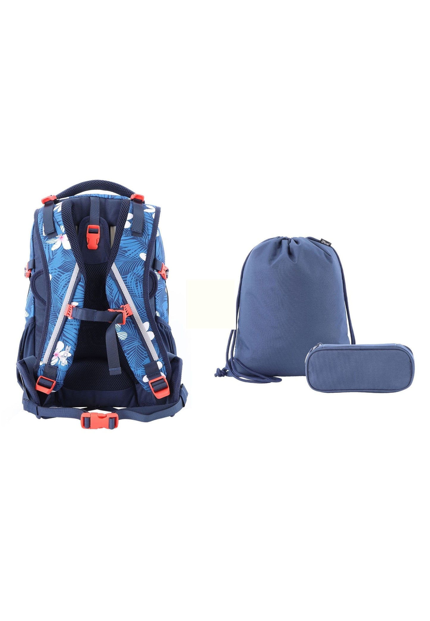 2be Schoolbag / Laptop Backpack / With Gym Bag and Pencil Case