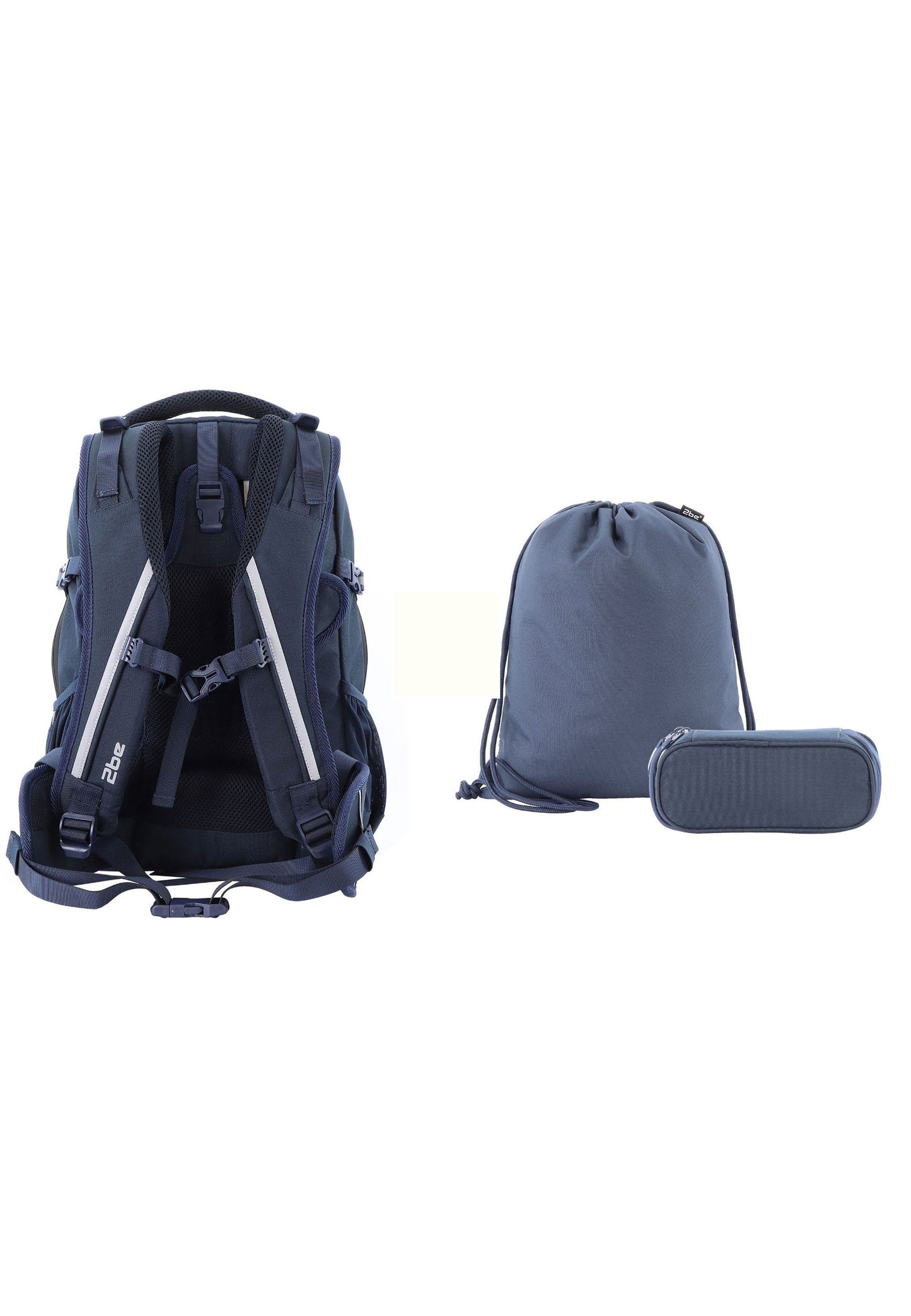 2be Schoolbag / Laptop Backpack / With Gym Bag and Pencil Case