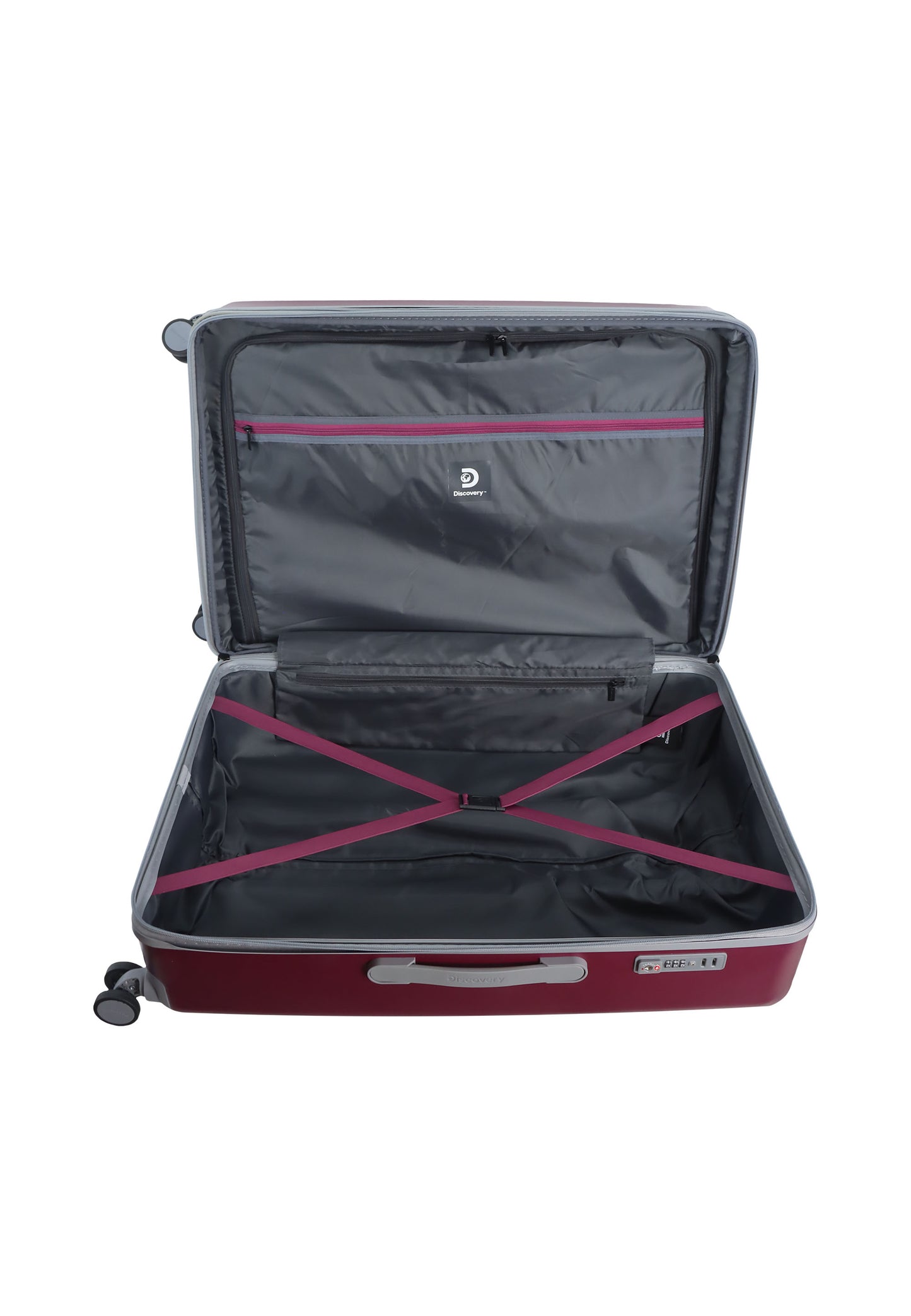 Discovery Focus Hard Luggage / Trolley / Suitcase Purple