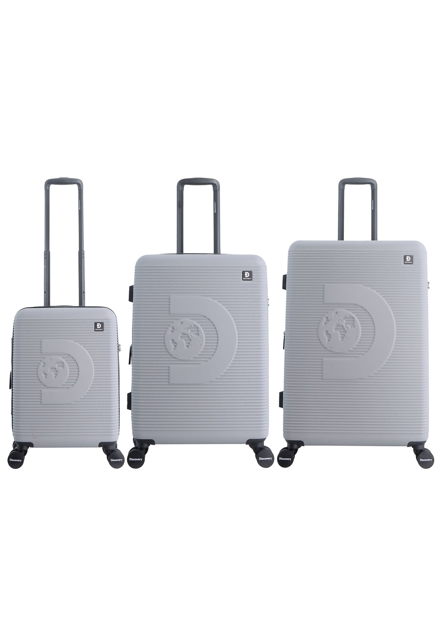 Discovery Eclipse Hard Luggage / Trolley / Suitcase Gray