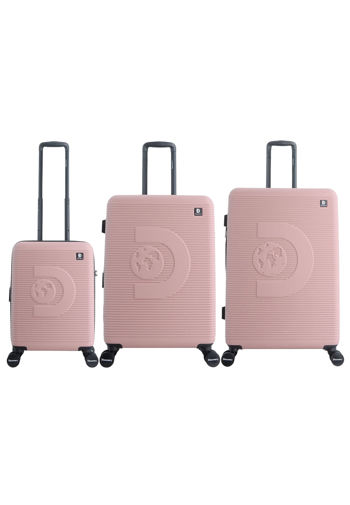 Discovery Eclipse Hard Luggage / Trolley / Suitcase Pink