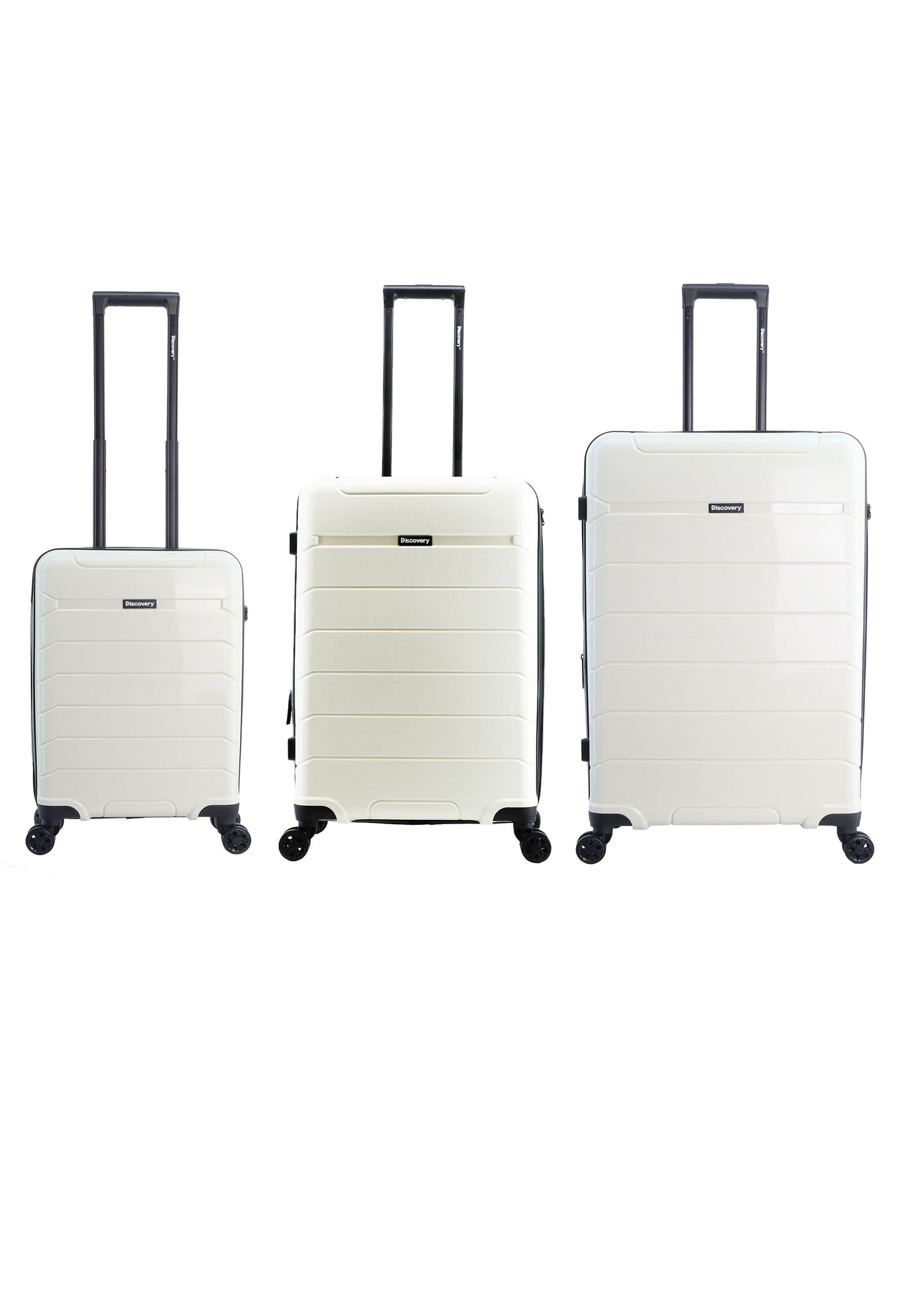 Discovery Skyward Hard Luggage / Trolley / Suitcase White