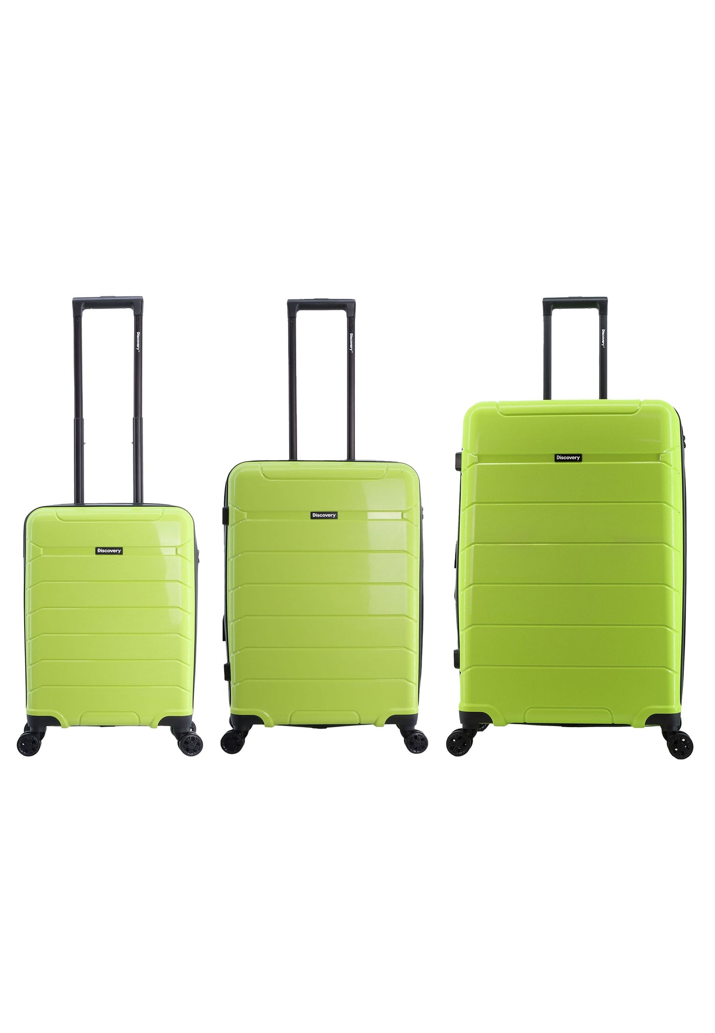 Discovery Skyward Hard Luggage / Trolley / Suitcase Lime