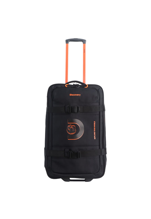 Discovery Camp Soft Luggage / Trolley / Wheel Bag Black