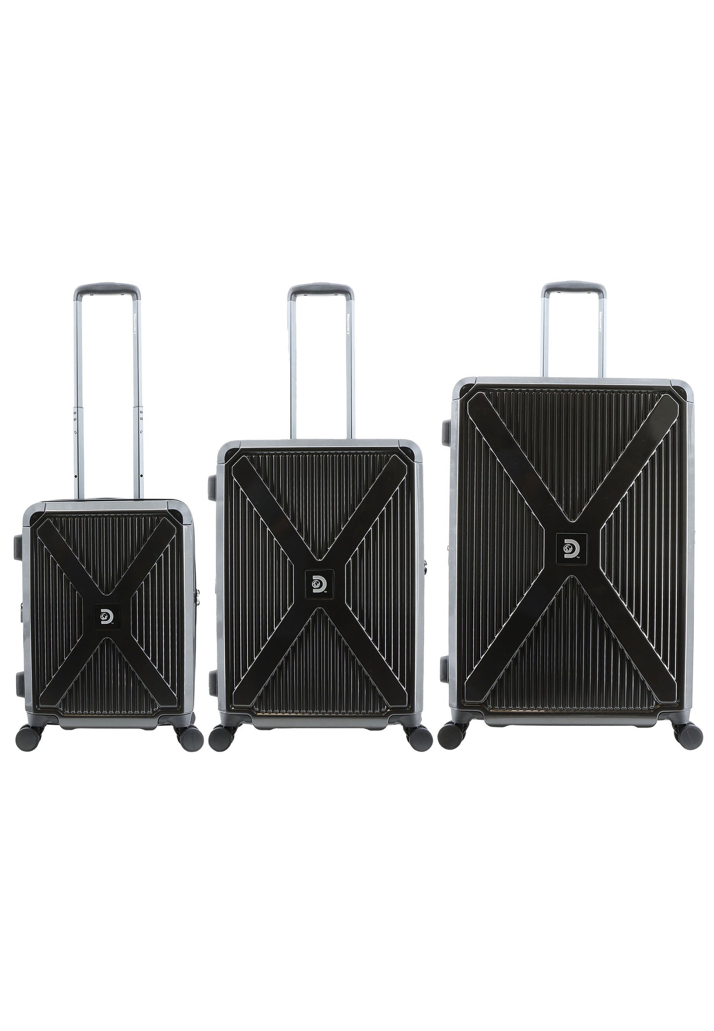 Discovery Crossroad Hard Luggage / Trolley / Suitcase Black