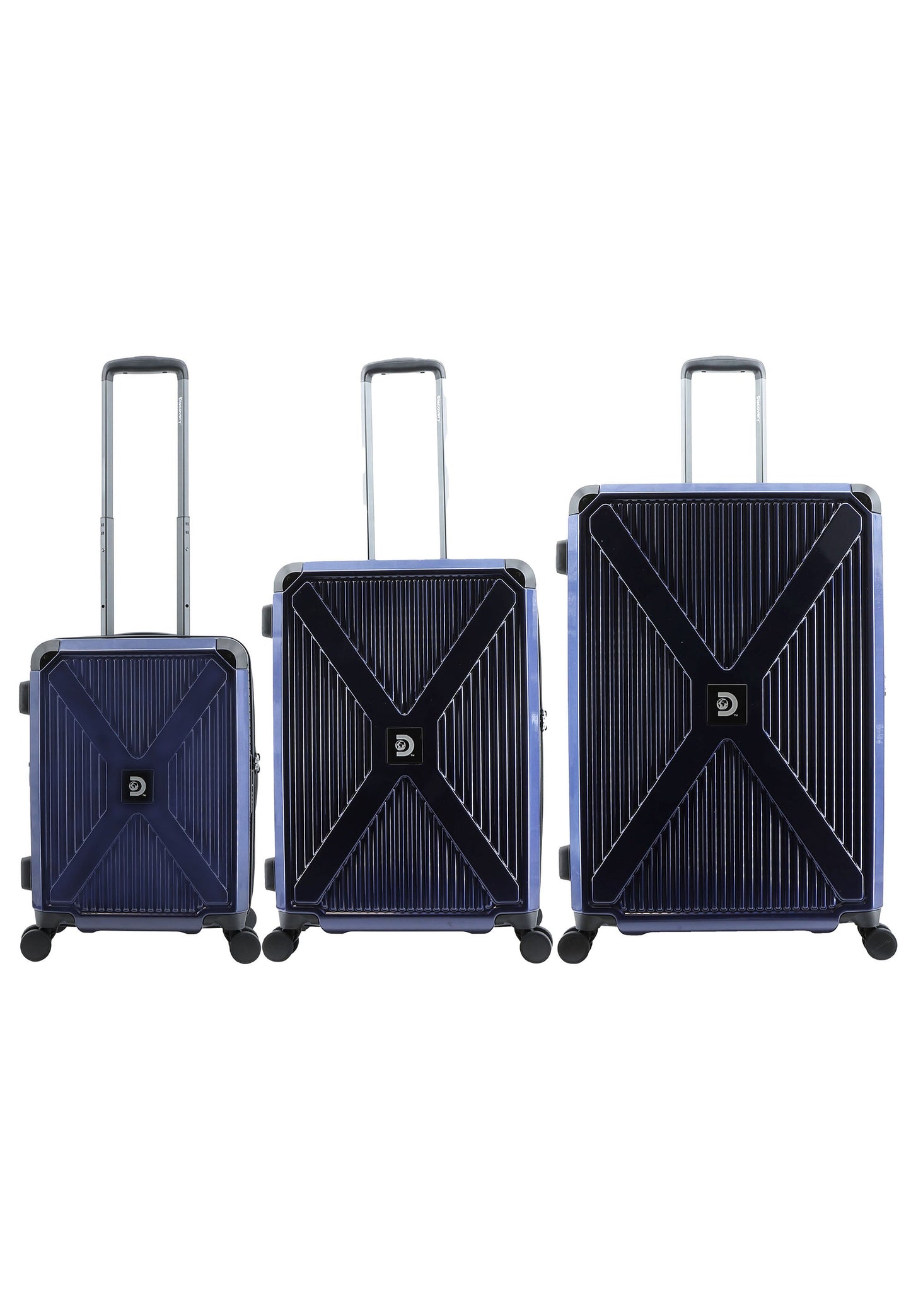 Discovery Crossroad Hard Luggage / Trolley / Suitcase Blue