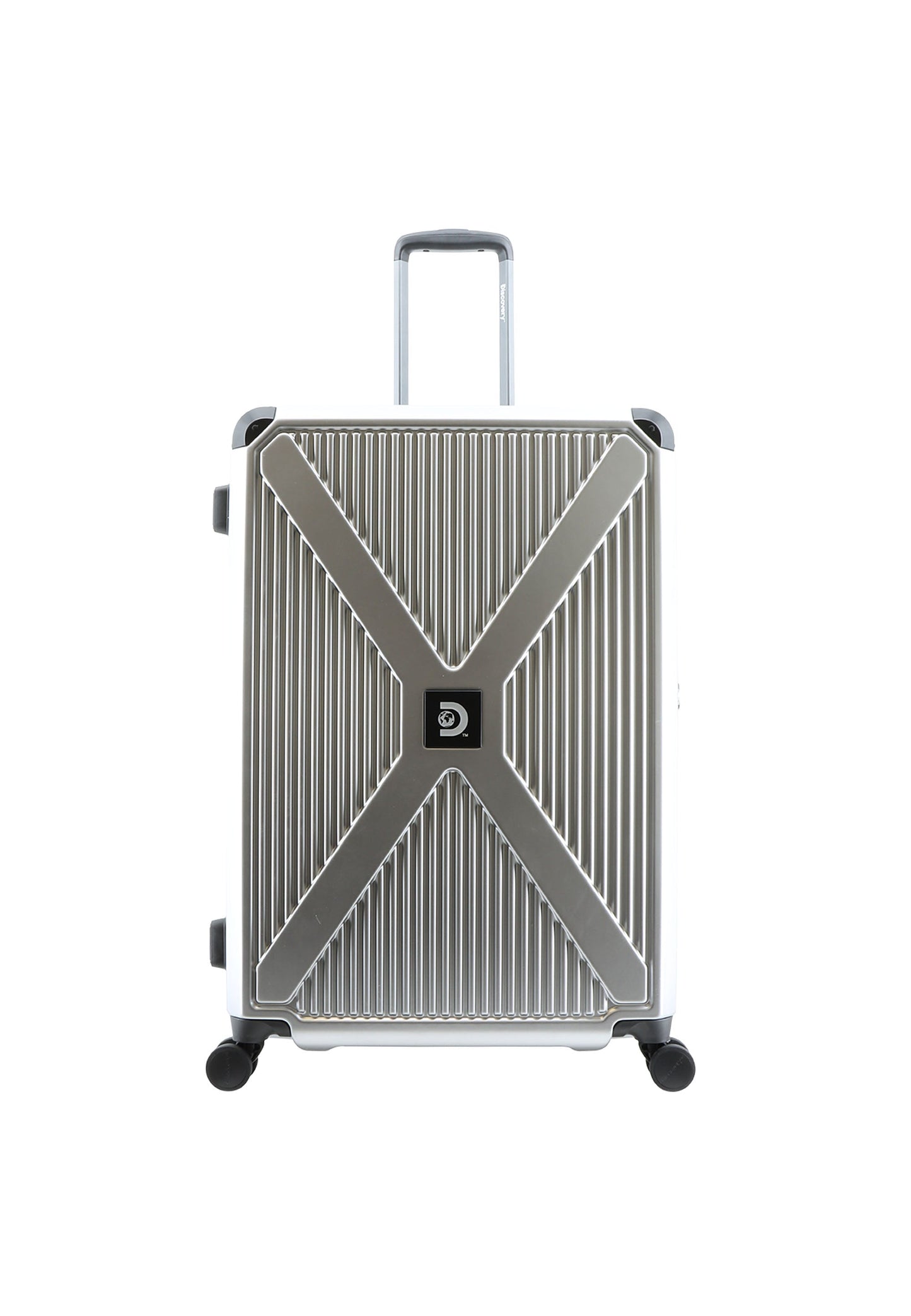 Discovery Crossroad Hard Luggage / Trolley / Suitcase Silver