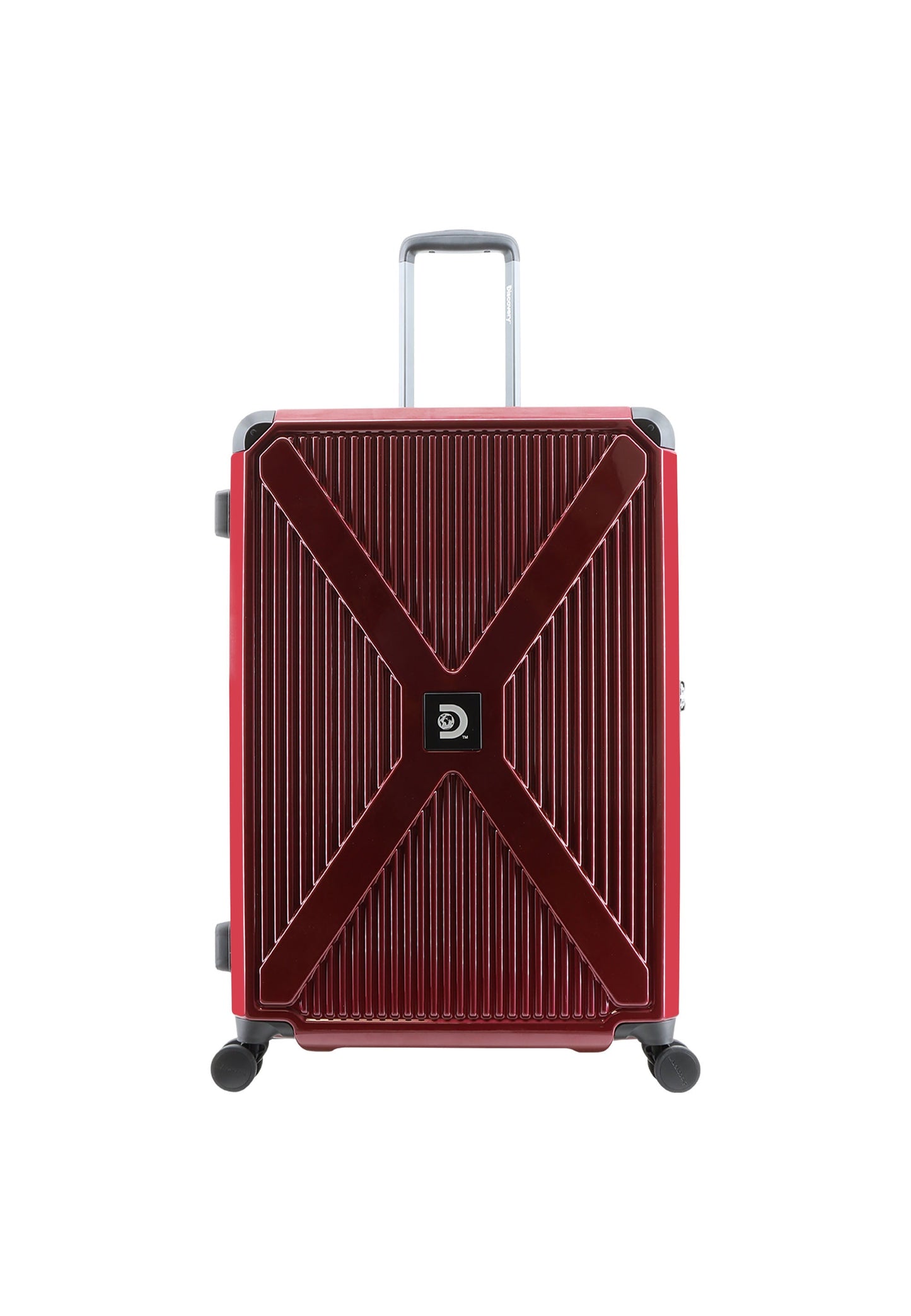 Discovery Crossroad Hard Luggage / Trolley / Suitcase Red