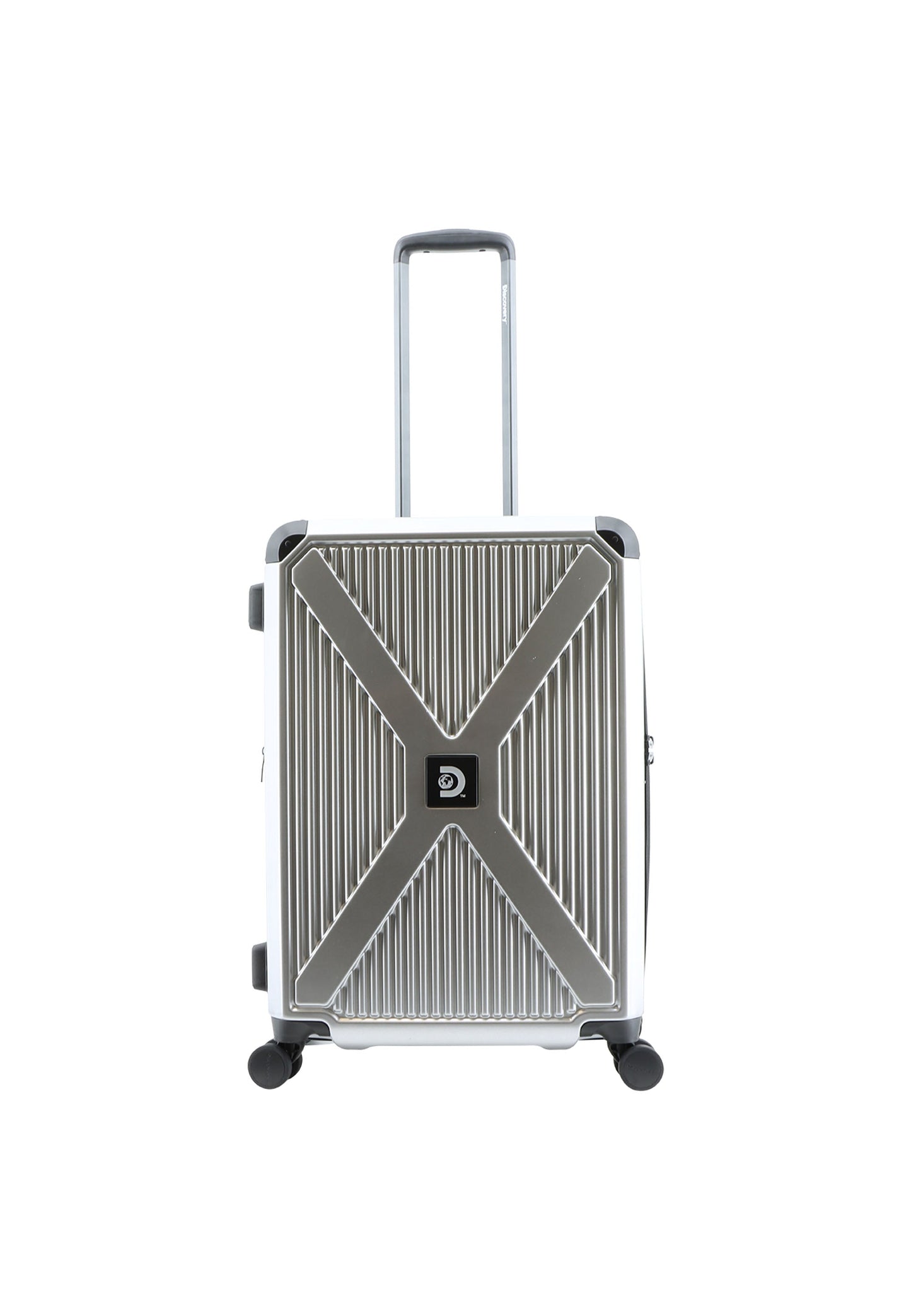 Discovery Crossroad Hard Luggage / Trolley / Suitcase Silver