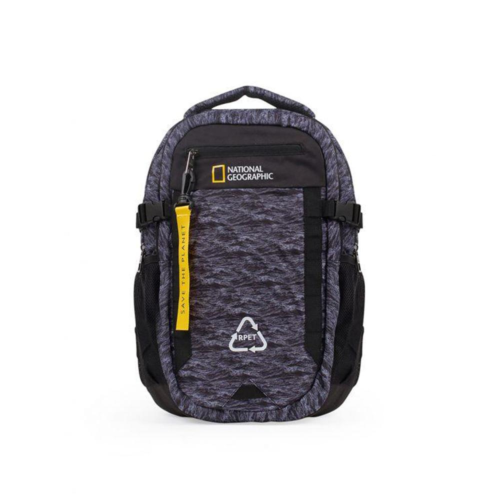 Nat Geo backpack made of recycled Pet