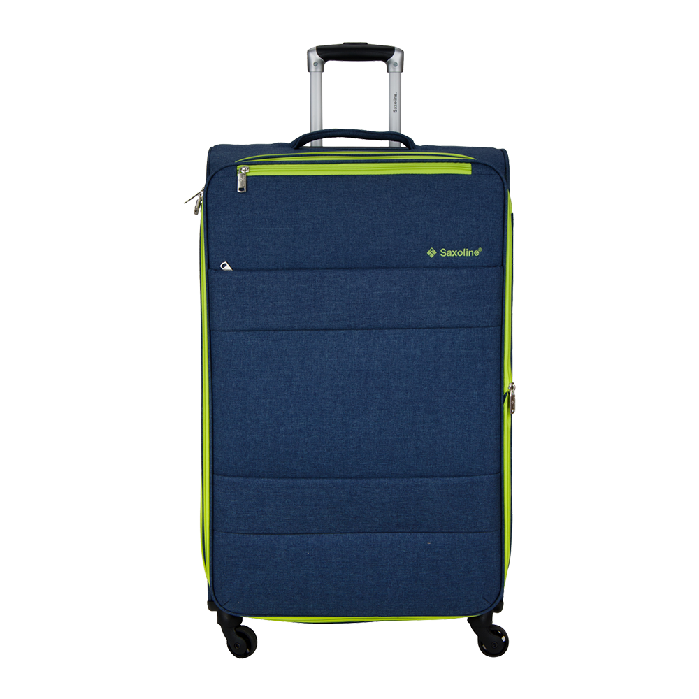 large navy soft luggage Saxoline