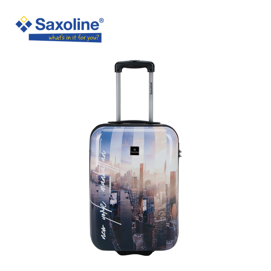 hard carry-on with print Saxoline | Luggageandbagsstore.com Hk