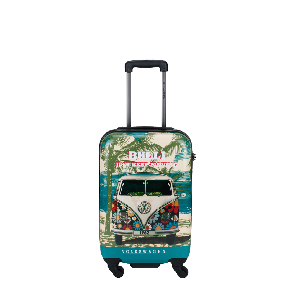 Volkswagen suitcase with vintage Bulli print | Hk