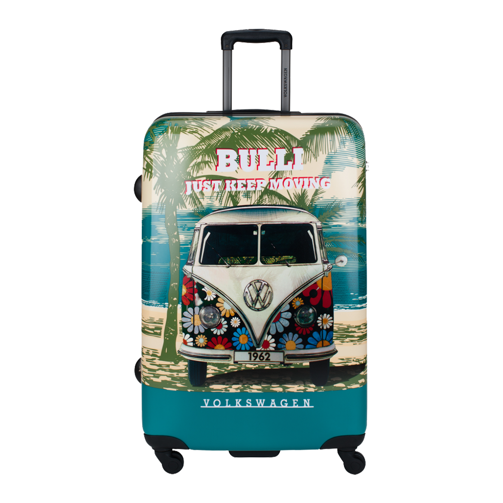 Suitcase with vintage bulli print | Volkswagen Hong Kong