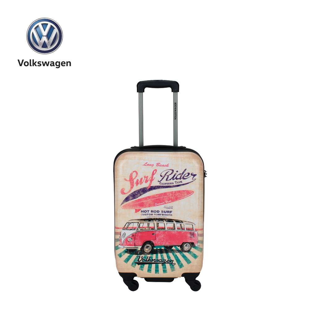 VW printed hard luggage T1