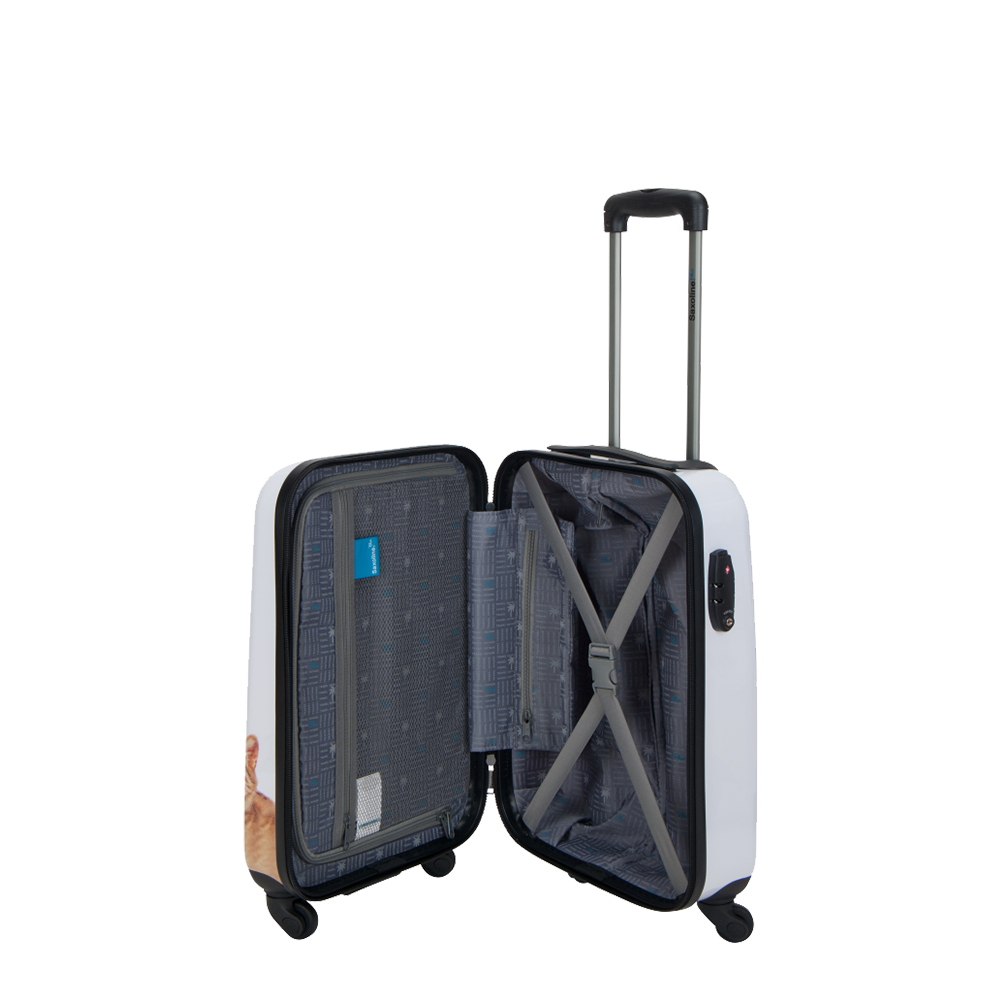 Hard hand luggage of Saxoline Blue | luggageandbagsstore.com