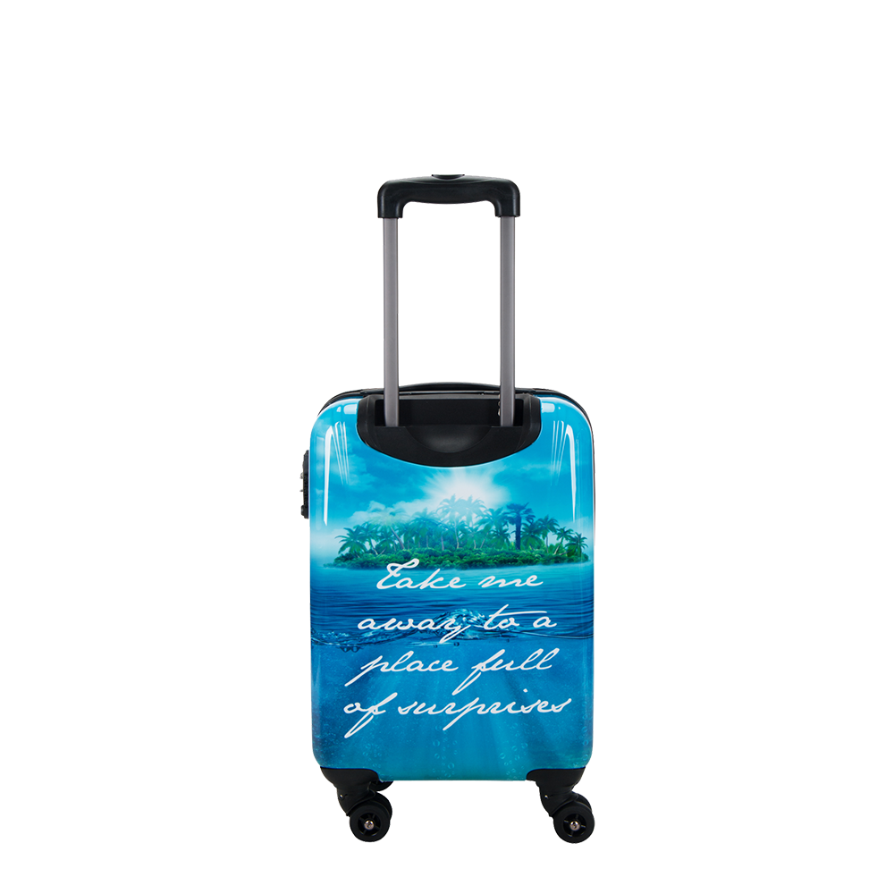 Saxoline printed handcarry case | luggageandbagsstore.com