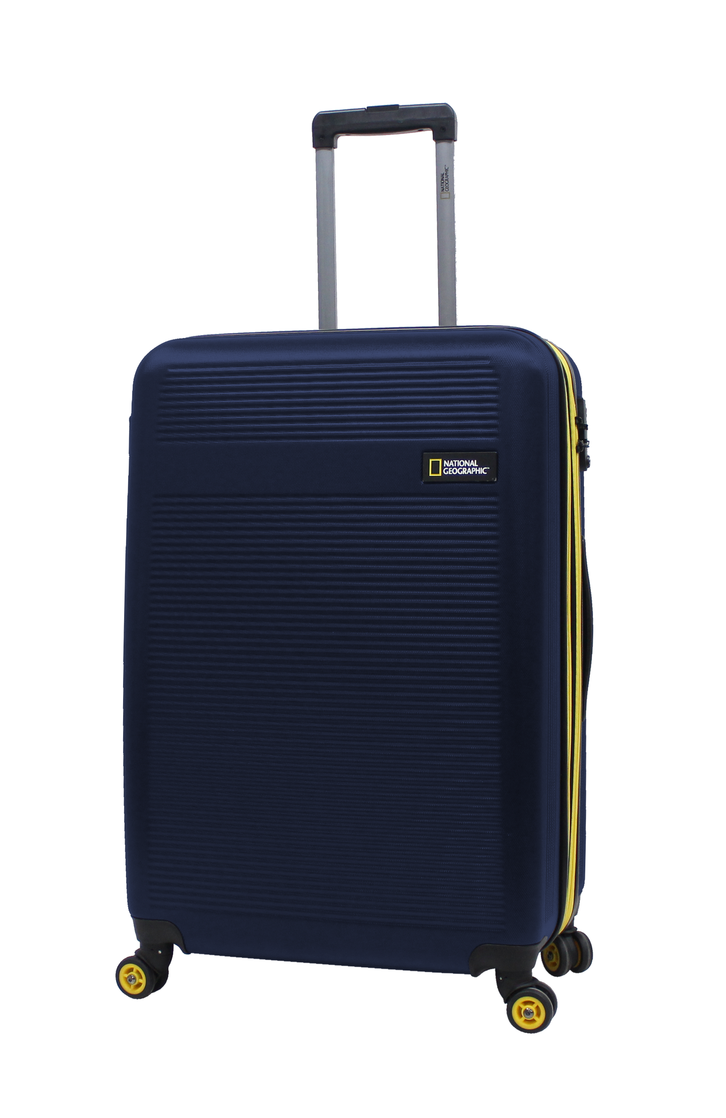 Expandable hard luggage with 4 wheels 