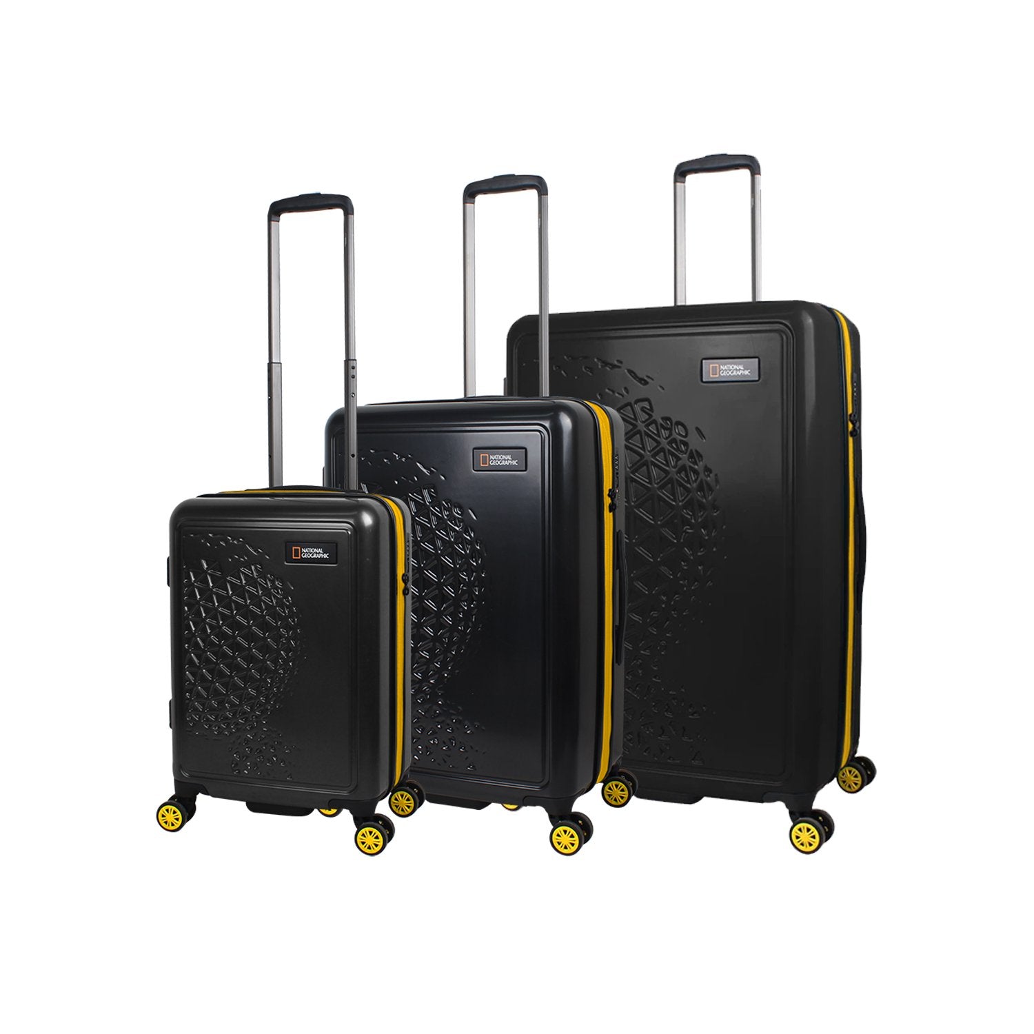 Hard suitcases with 4 wheels Nat Geo