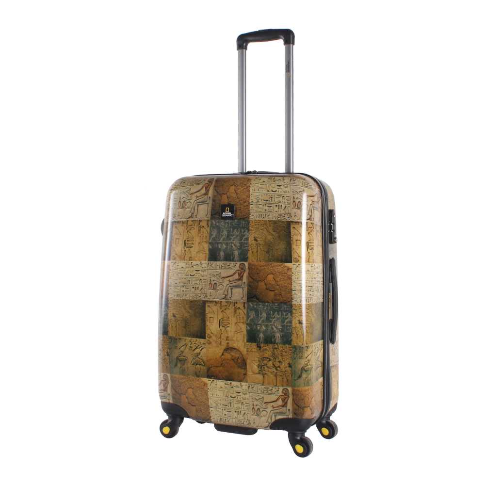 Printed hard trolley case National Geographic | Hong Kong