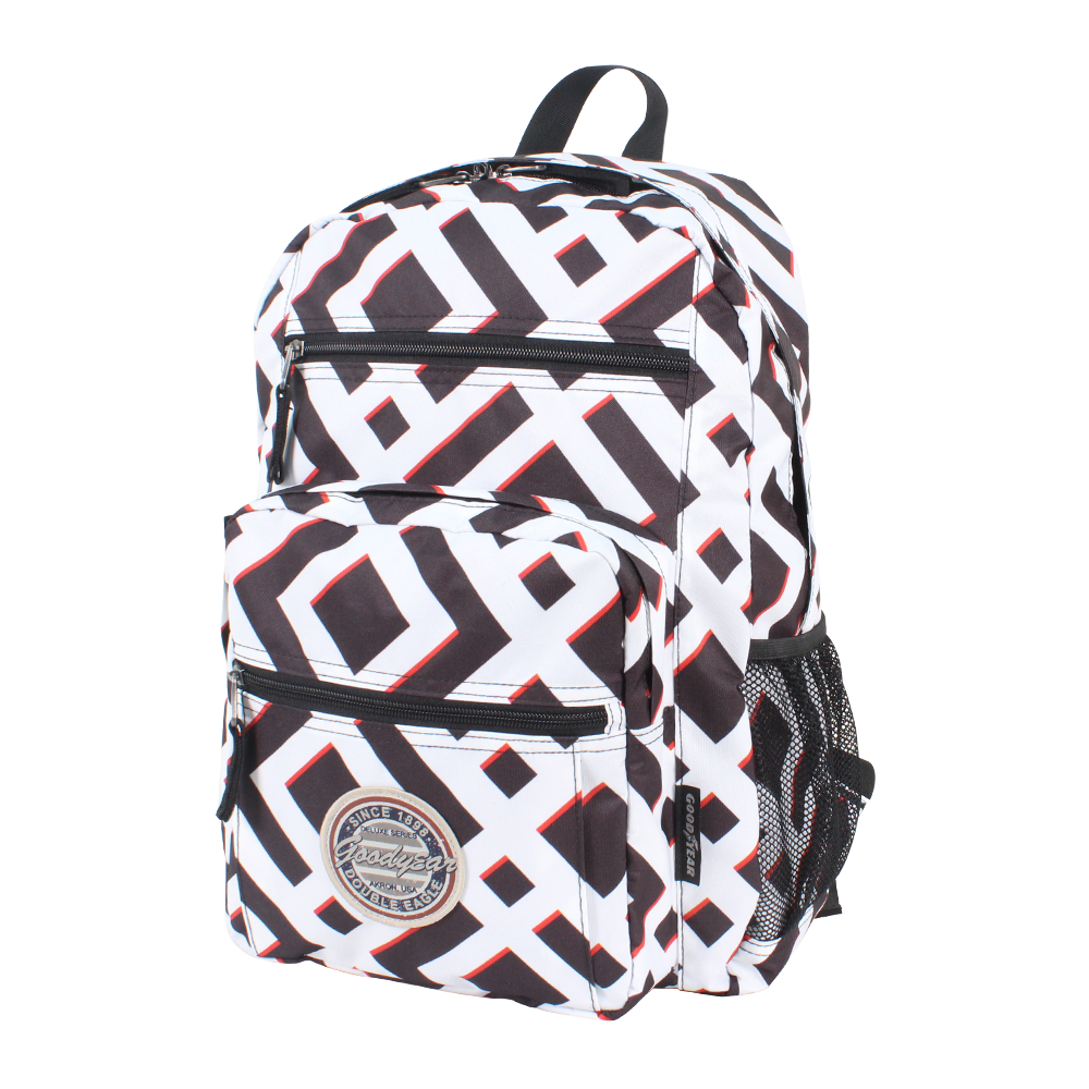 printed laptop backpack | Goodyear